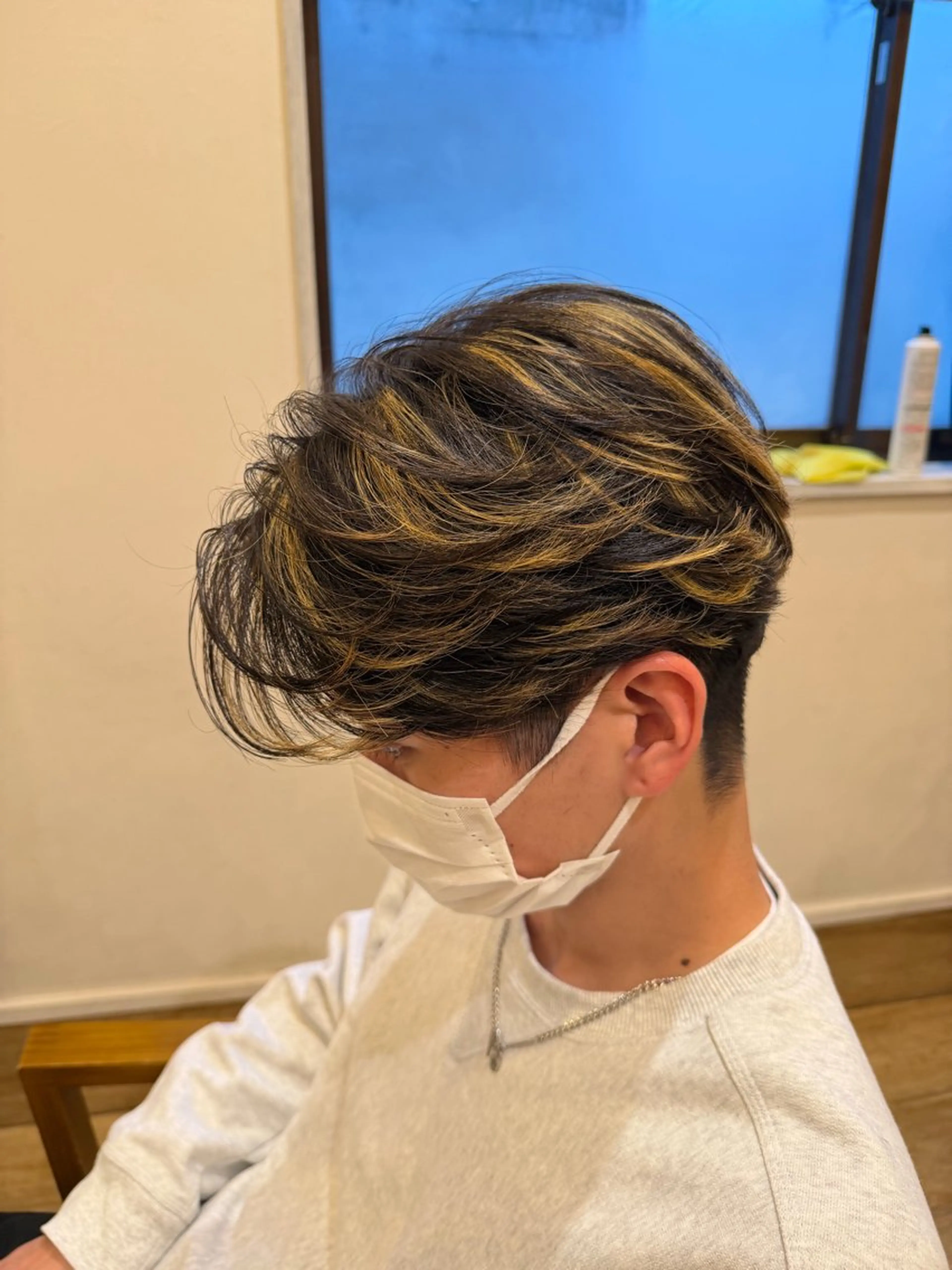 メンズ メンズメッシュ カット ヘアカラー メンズ指名多数 ✂︎松本明日翔のヘアスタイル