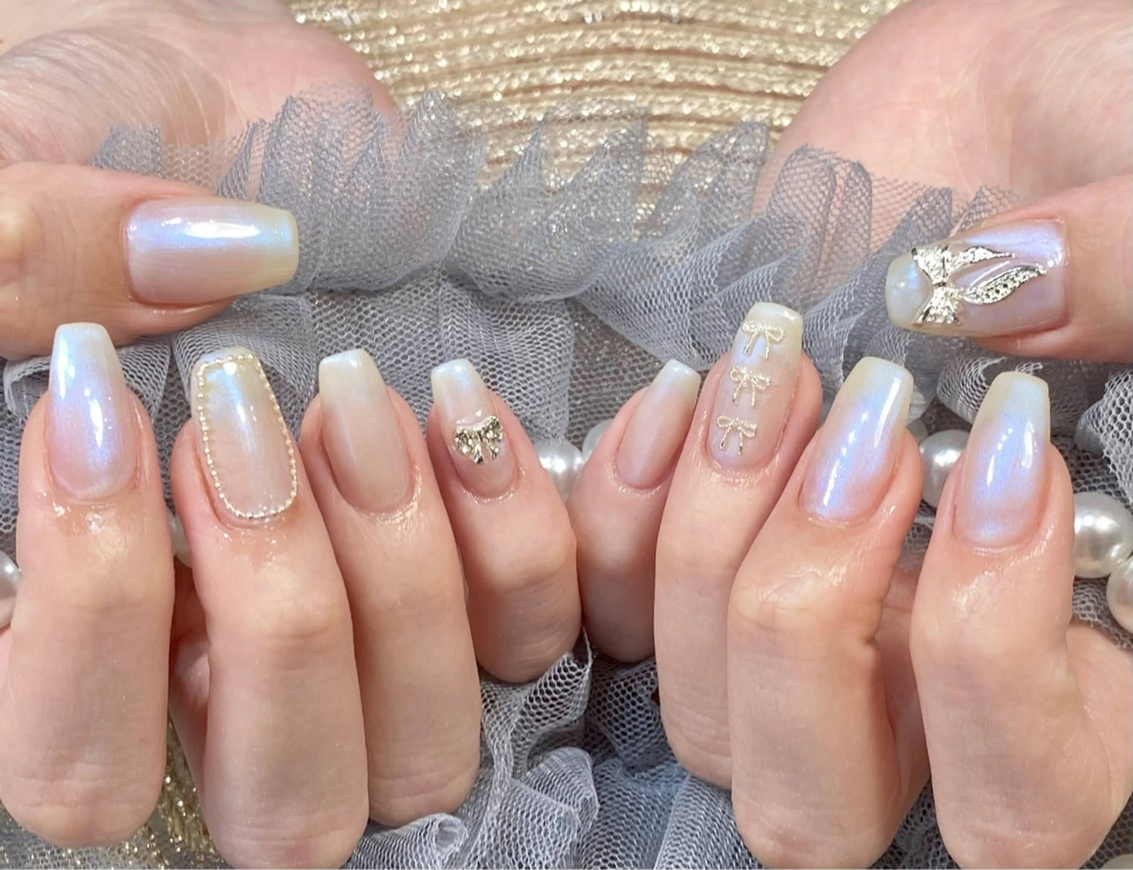 ネイル ハンドネイル Nail Salon Three所属・Three いわなべのネイルデザイン