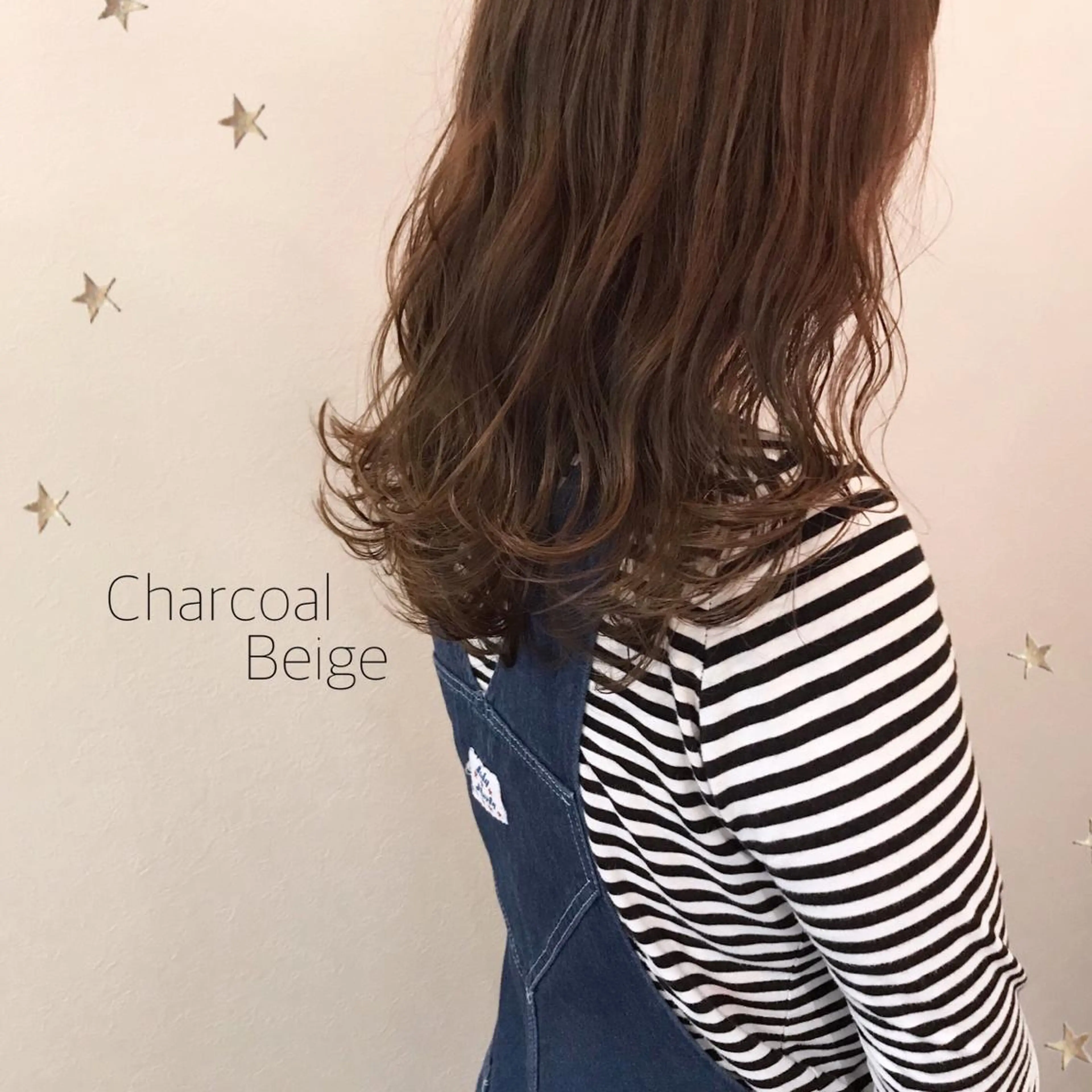 セミロング カラー 市川 千夏のヘアスタイル