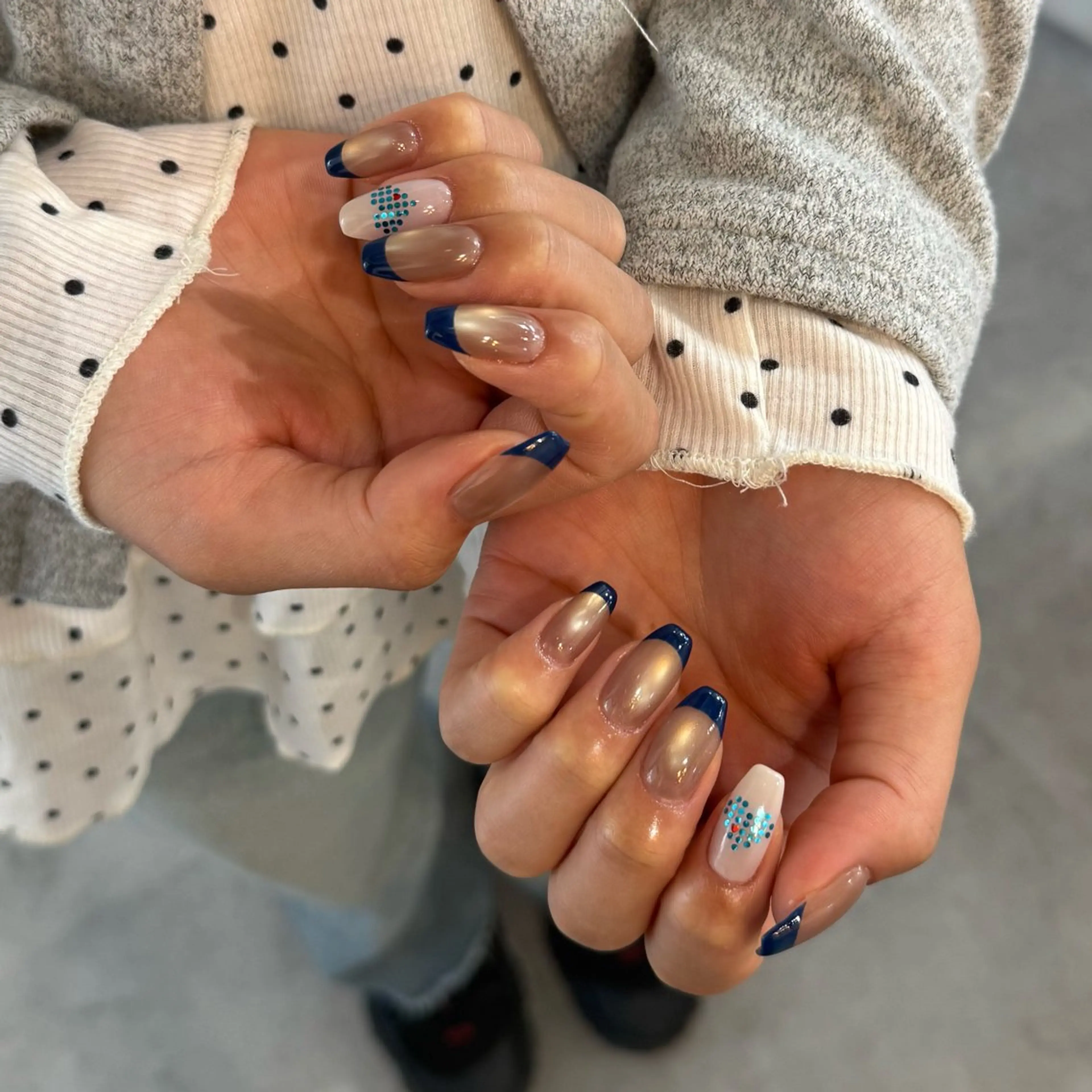 ネイル ハンドネイル キャッツアイ東京 武島のネイルデザイン