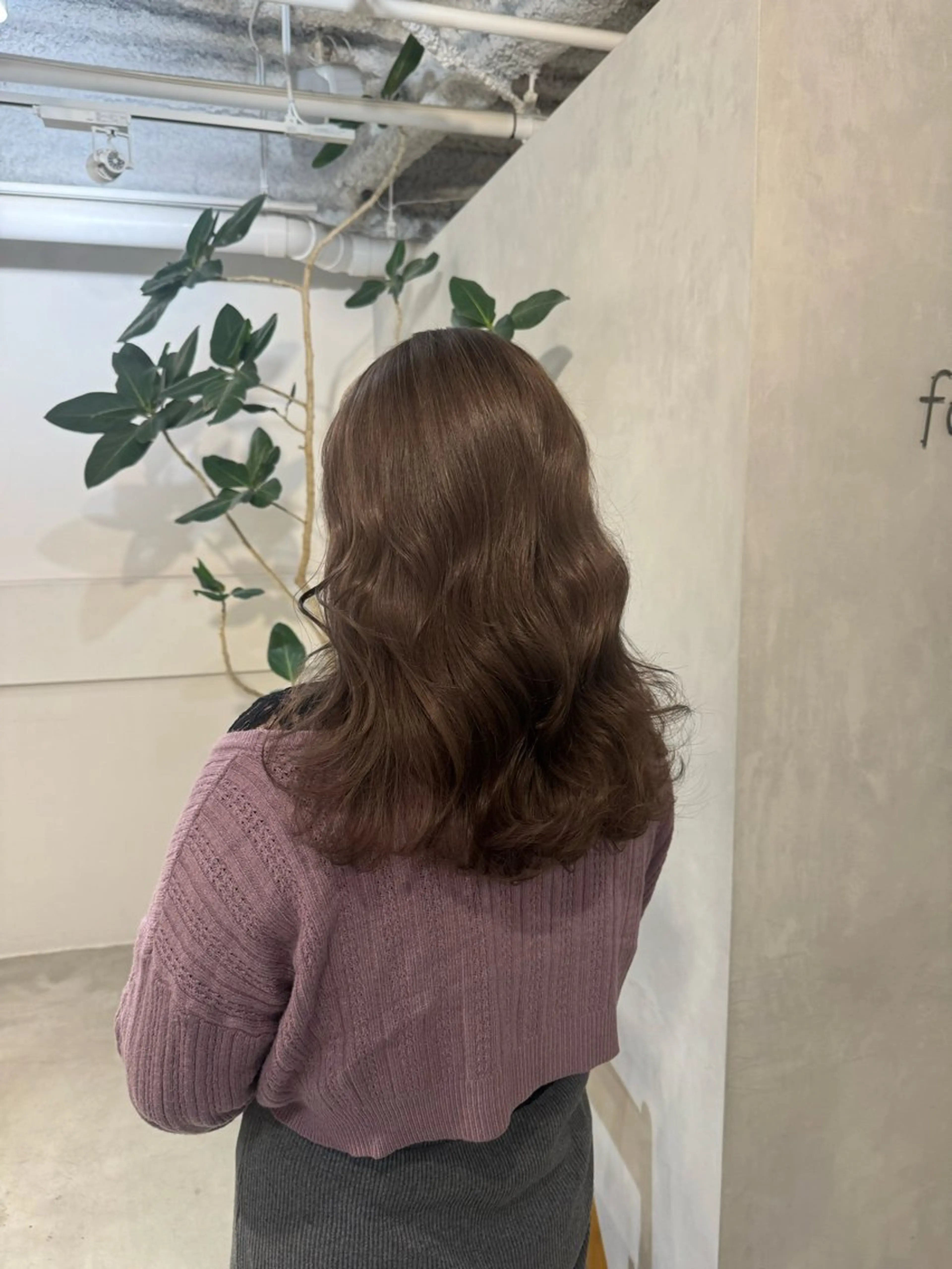 セミロング カット ヘアカラー トリートメント 顔周りcut・ご相談 =新宿しずく🇰🇷のヘアスタイル