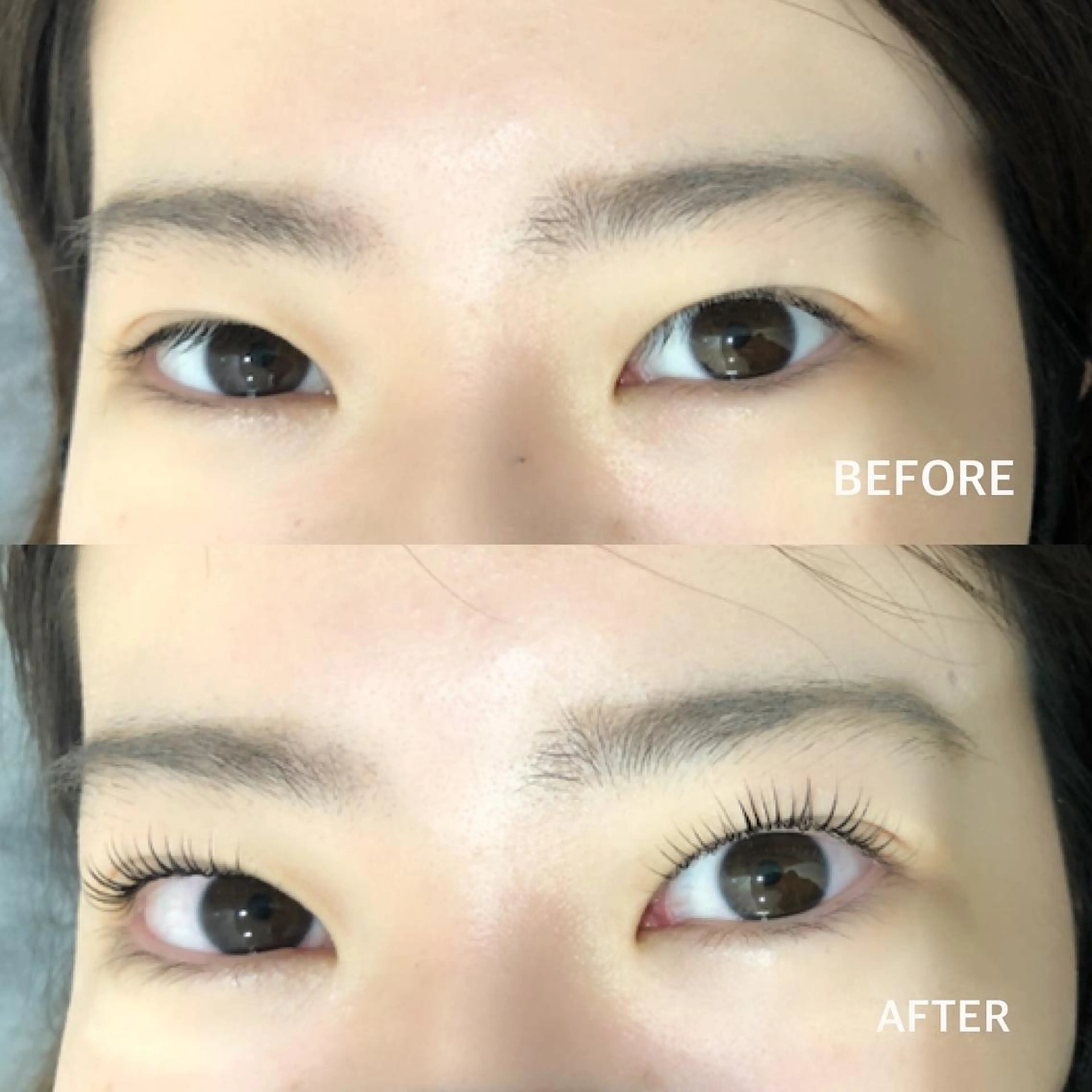 マツエク・マツパ ナチュラル 一重×まつ毛パーマ Le Riad 水野のマツエク・マツパデザイン