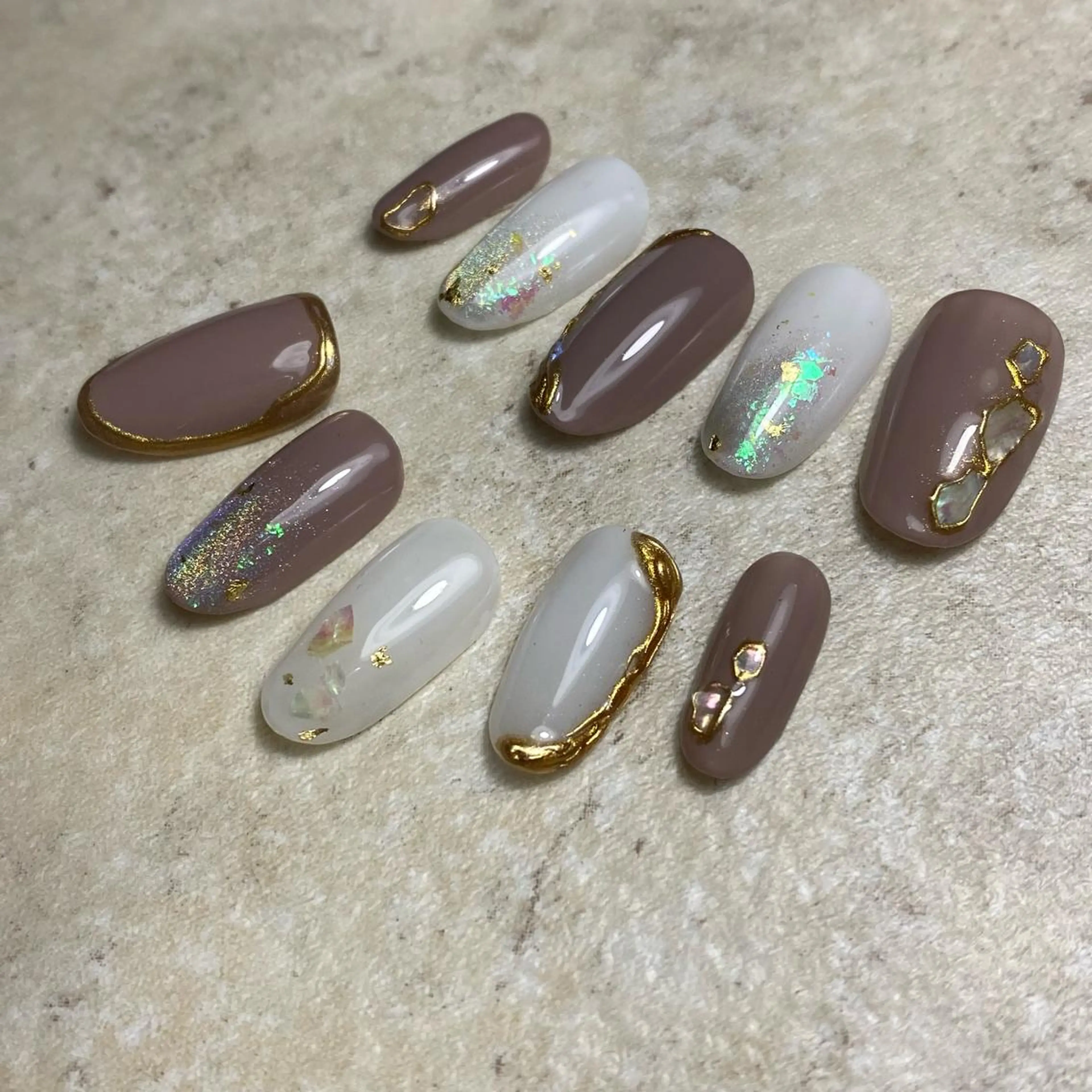 セミロング ハンドネイル NailTailor ネイルテイラーのネイルデザイン