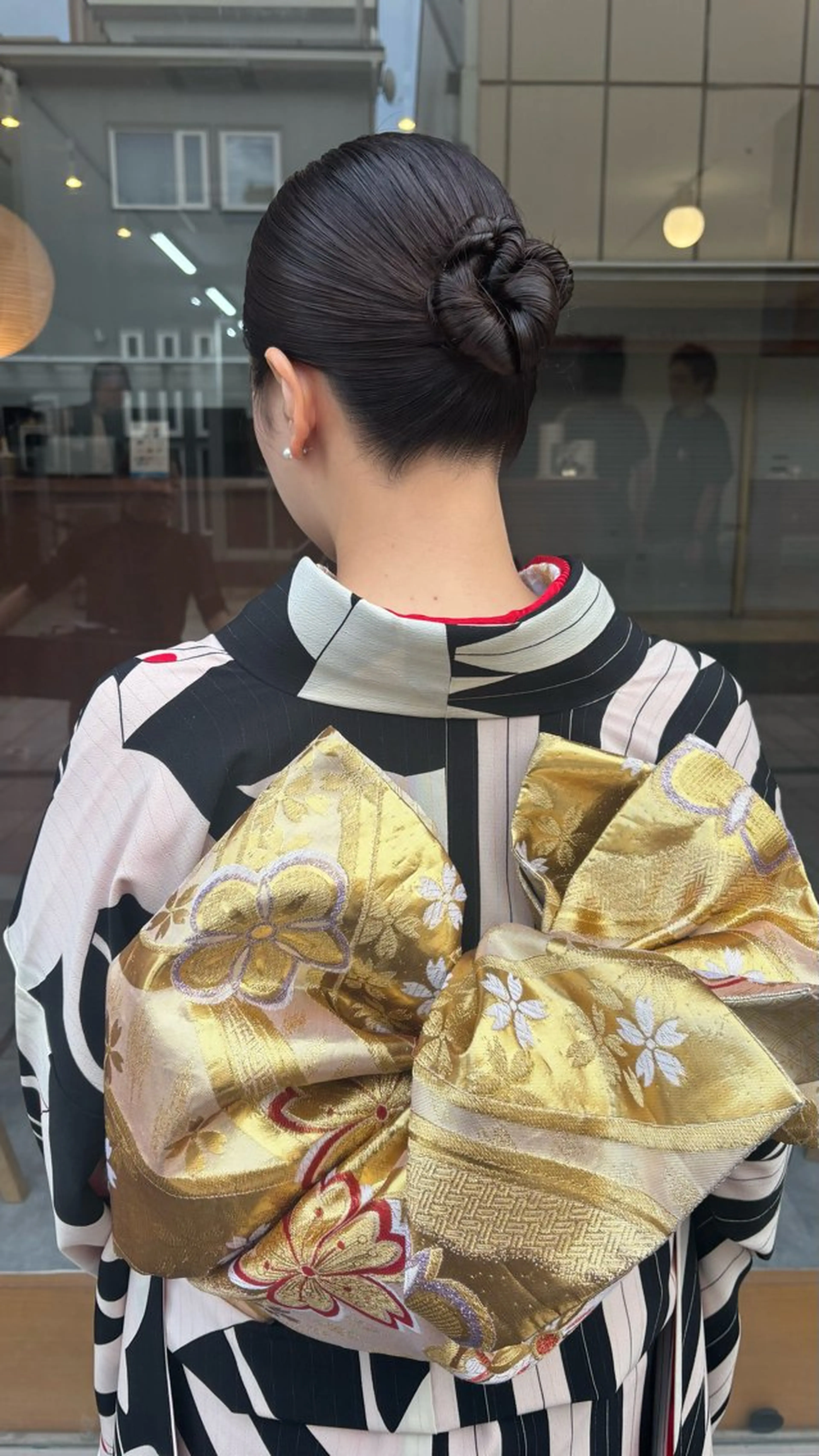 セミロング ヘアセット 🌈トップデザイナー 金沢駅近nanamiのヘアスタイル