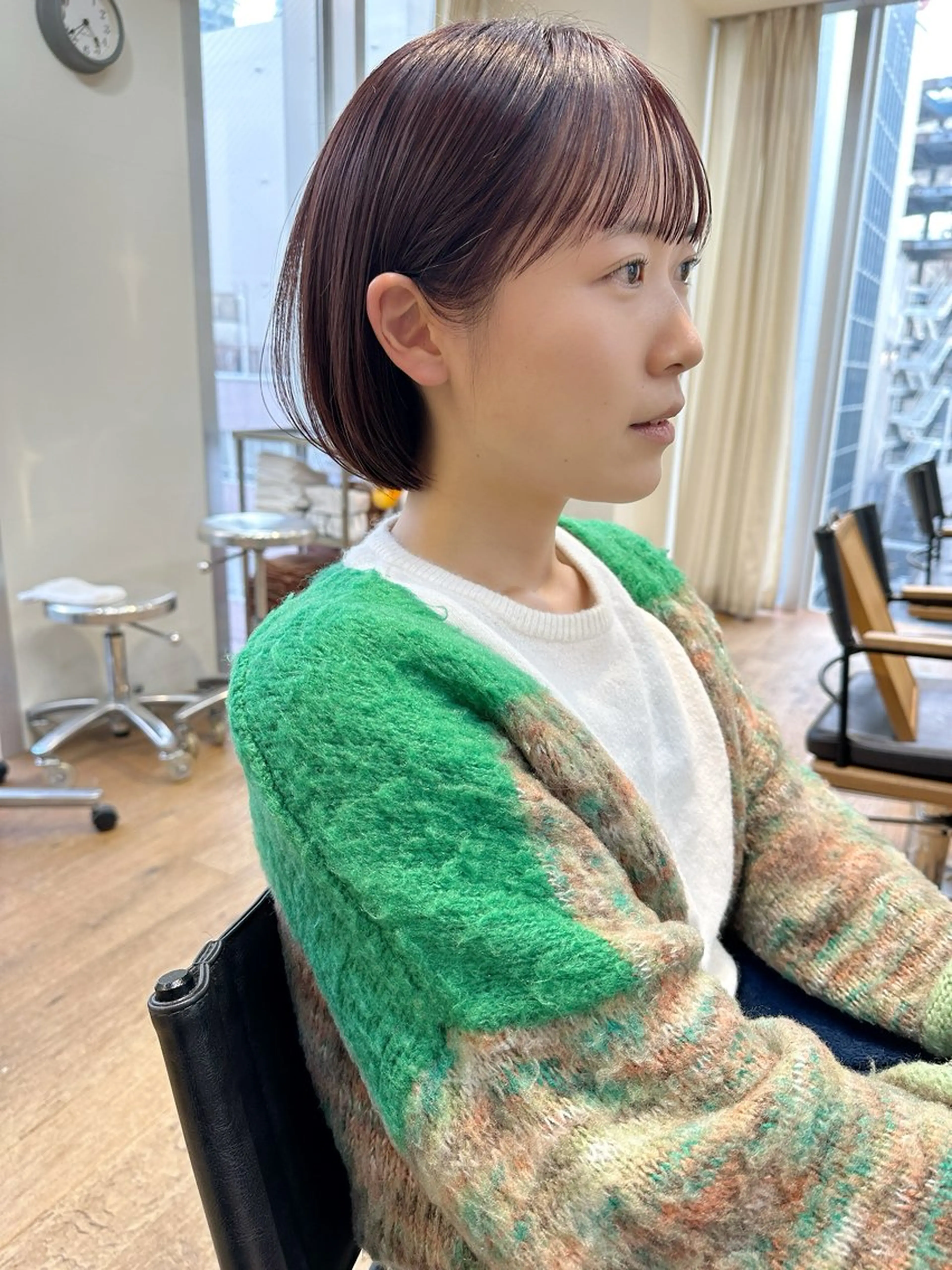 ショート ショート ボブ 梅田 木戸健人のヘアスタイル