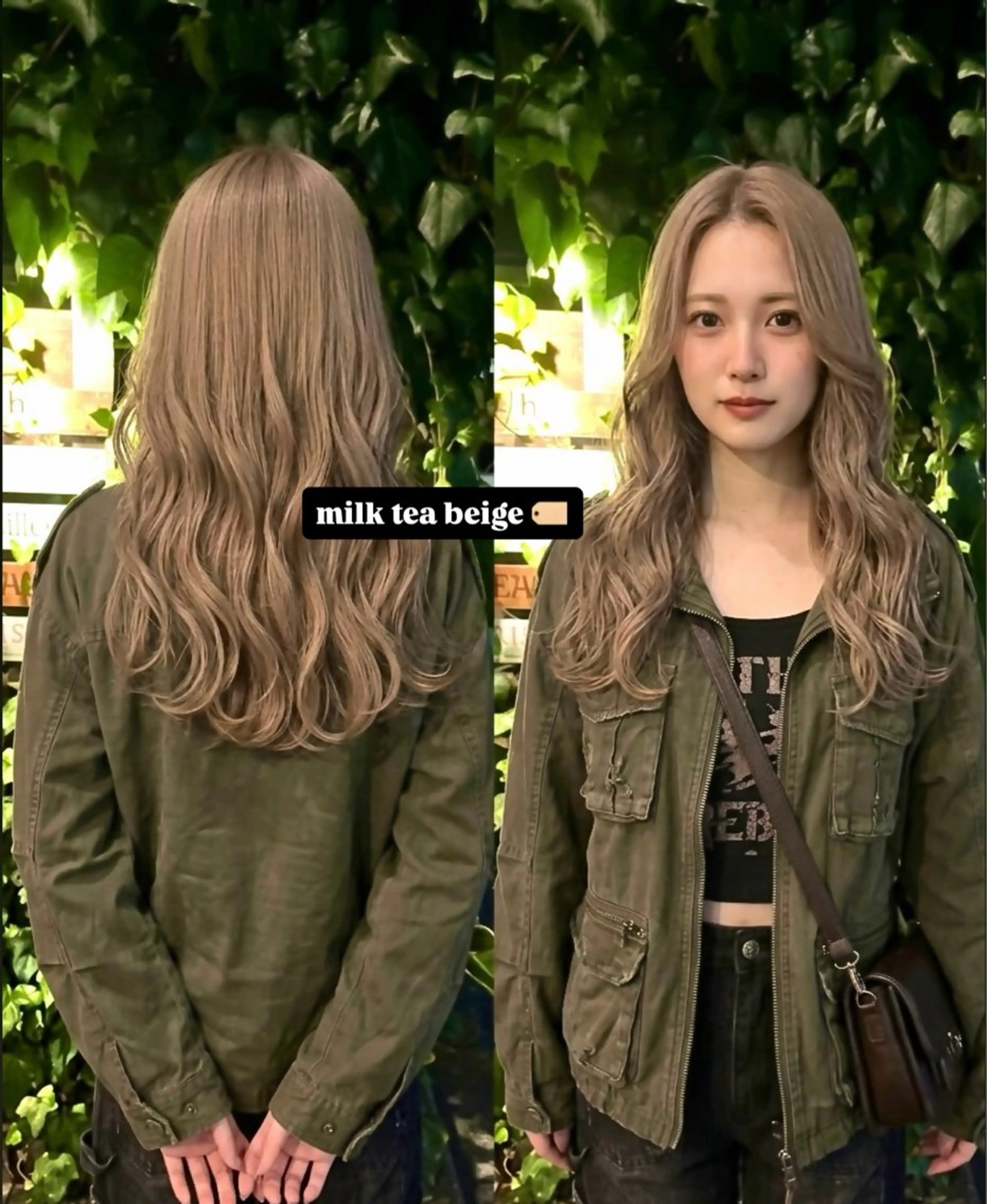 ロング カラー ダブルカラー ヘアカラー Koharu🍓/ 透明感カラー/艶髪のヘアスタイル