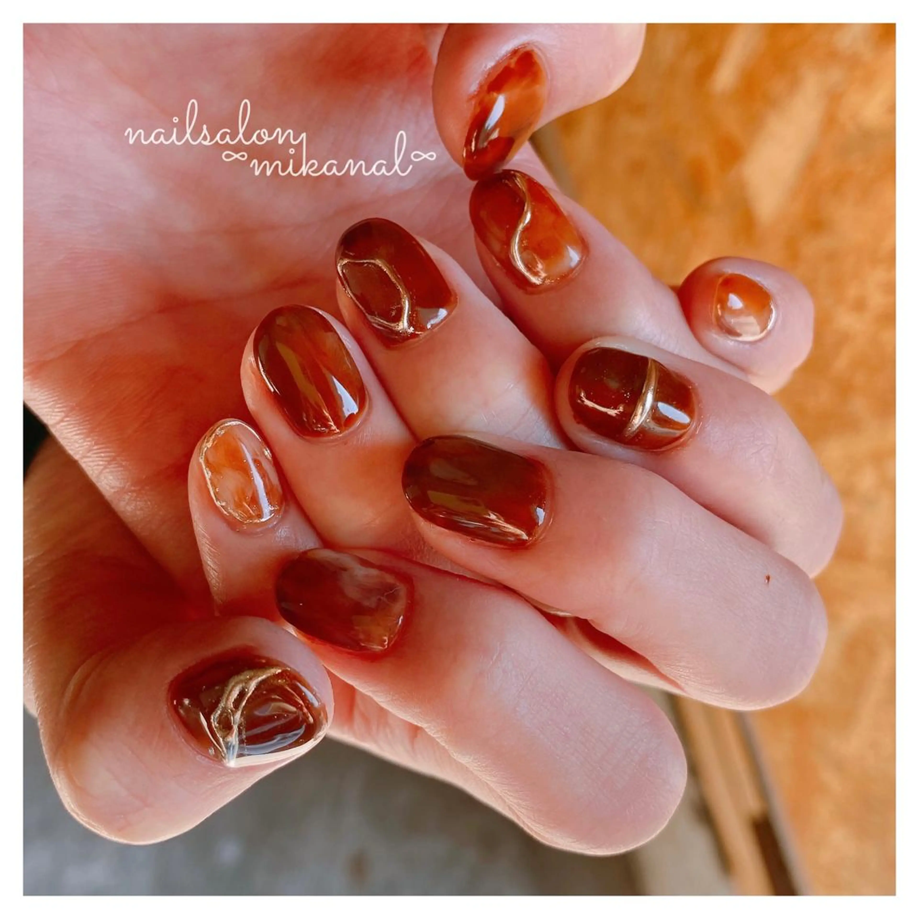 ネイル ハンドネイル nailsalon ∞ ﾐｶﾅﾙ ∞のネイルデザイン