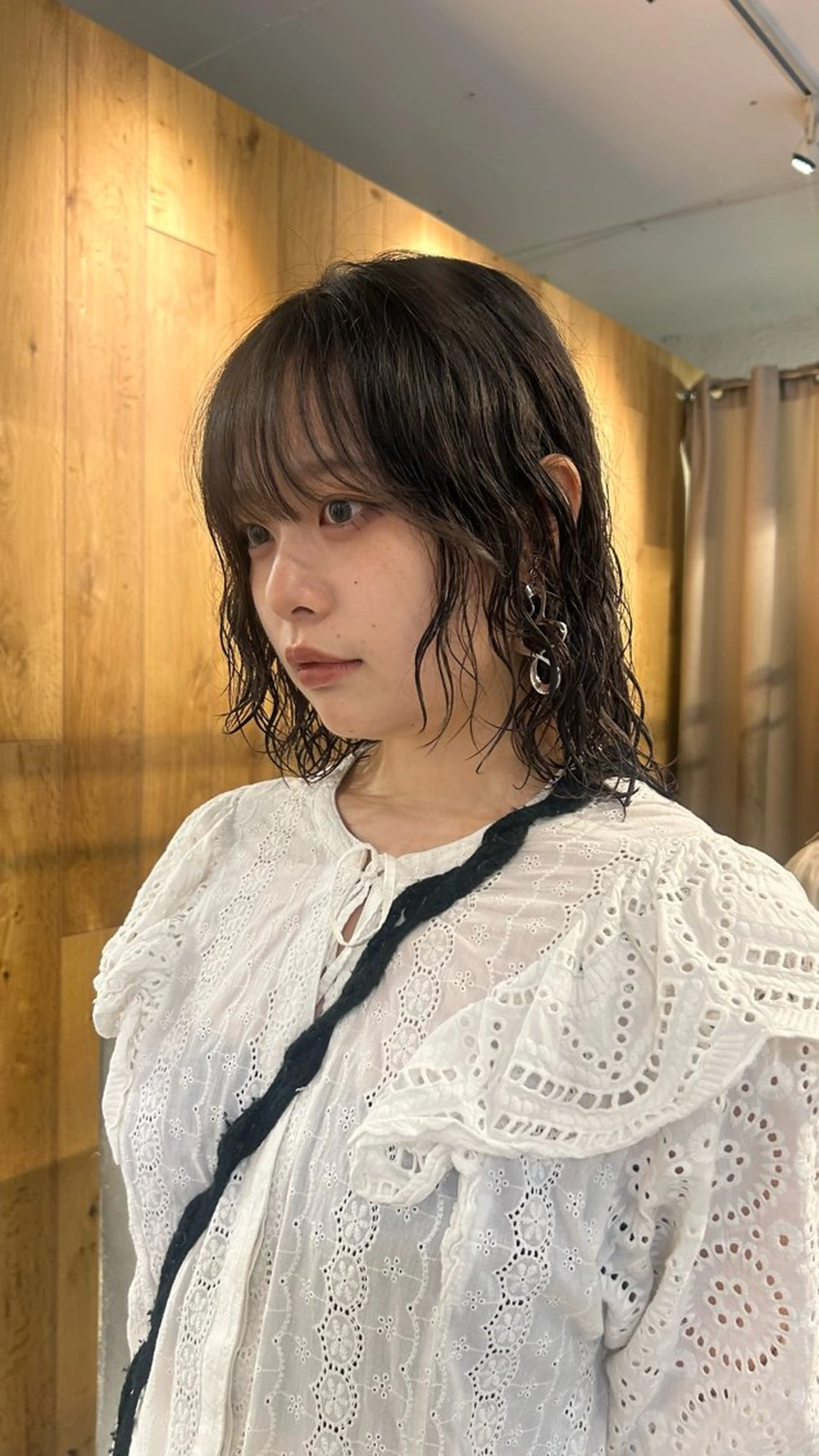 🦙ボブcut×perm🦙の写真