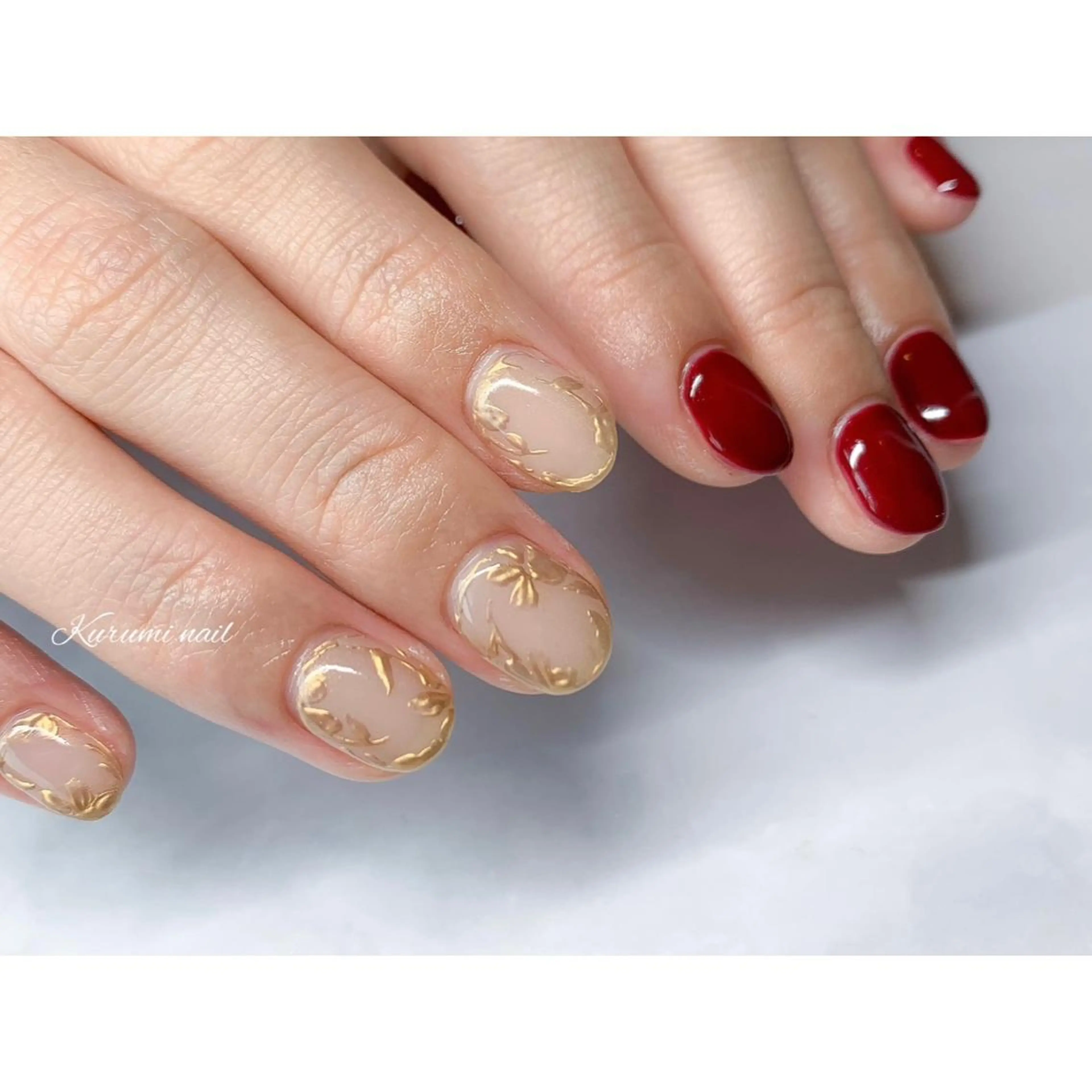 ネイル ハンドネイル Maison noyerのネイルデザイン