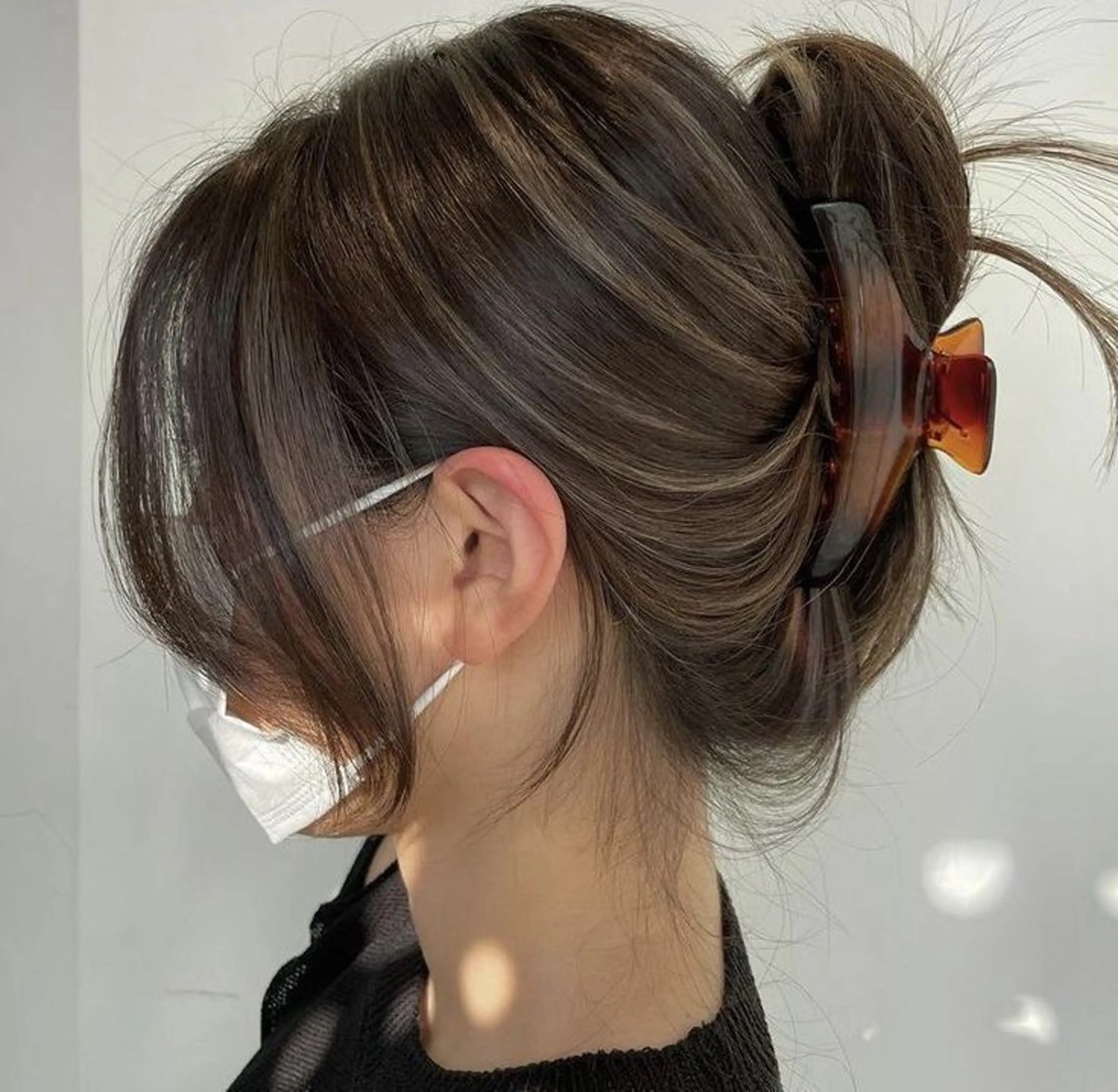 ミディアム カラー ブリーチ ハイトーンカラー ボブ 髪質改善 韓国風ヘア カット ヘアカラー トリートメント レイヤー/ブリーチ ♥️【木坂 桃歌】のヘアスタイル