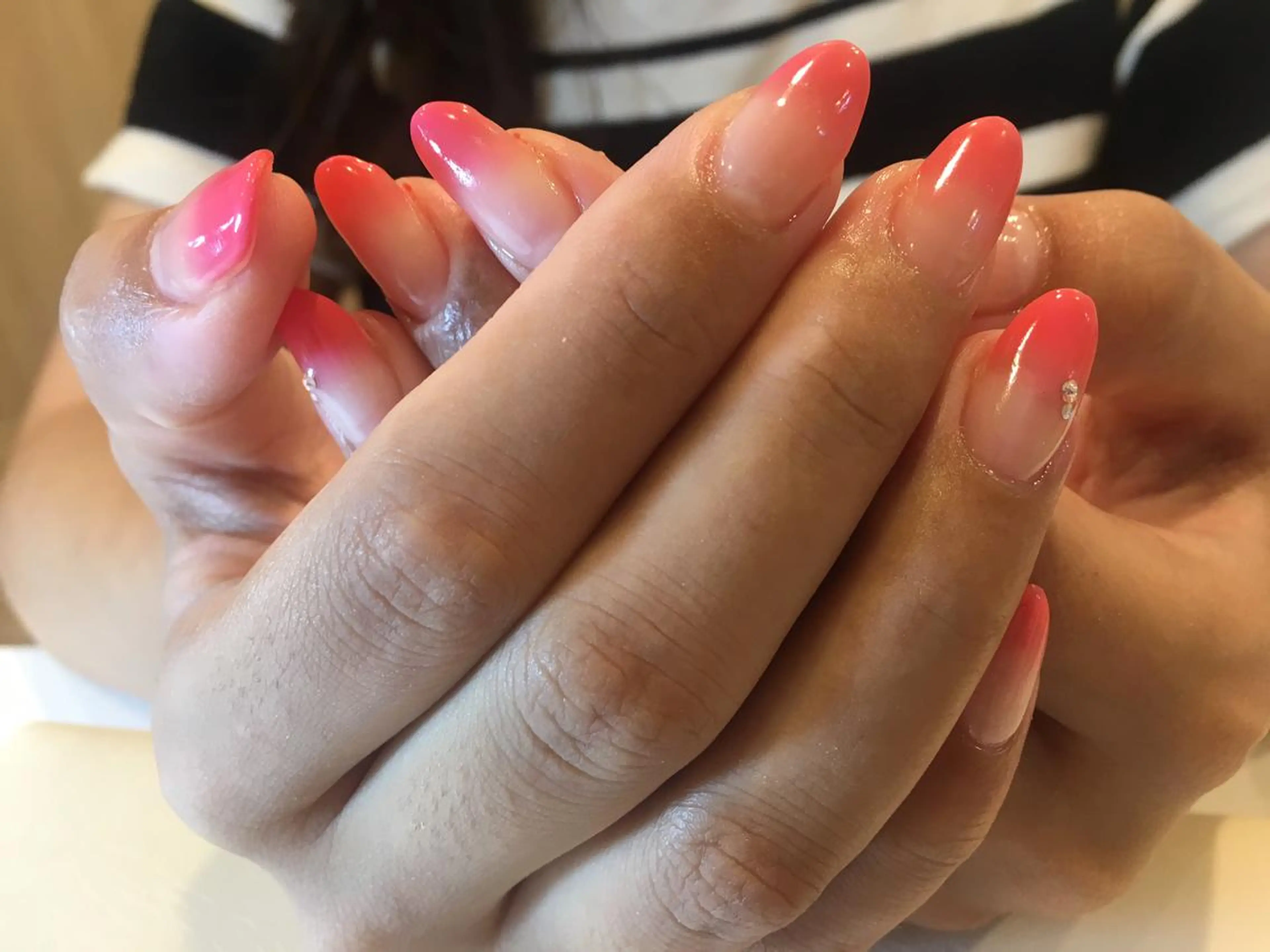 ハンド(オフあり)★カラグラorフレンチの写真