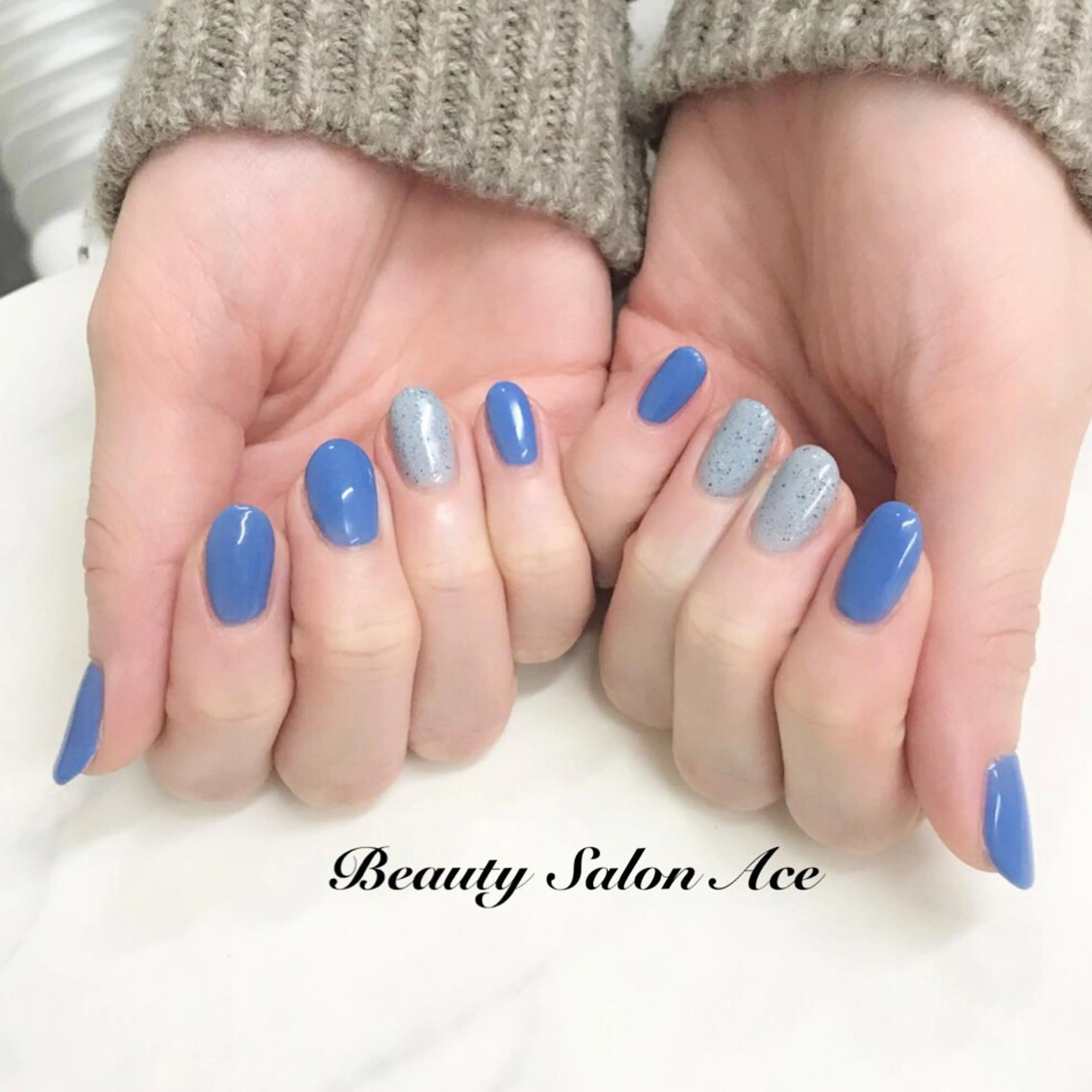 ネイル ラメ(グリッター) ワンカラーネイル 池袋フィルイン Ace♡Nailのネイルデザイン
