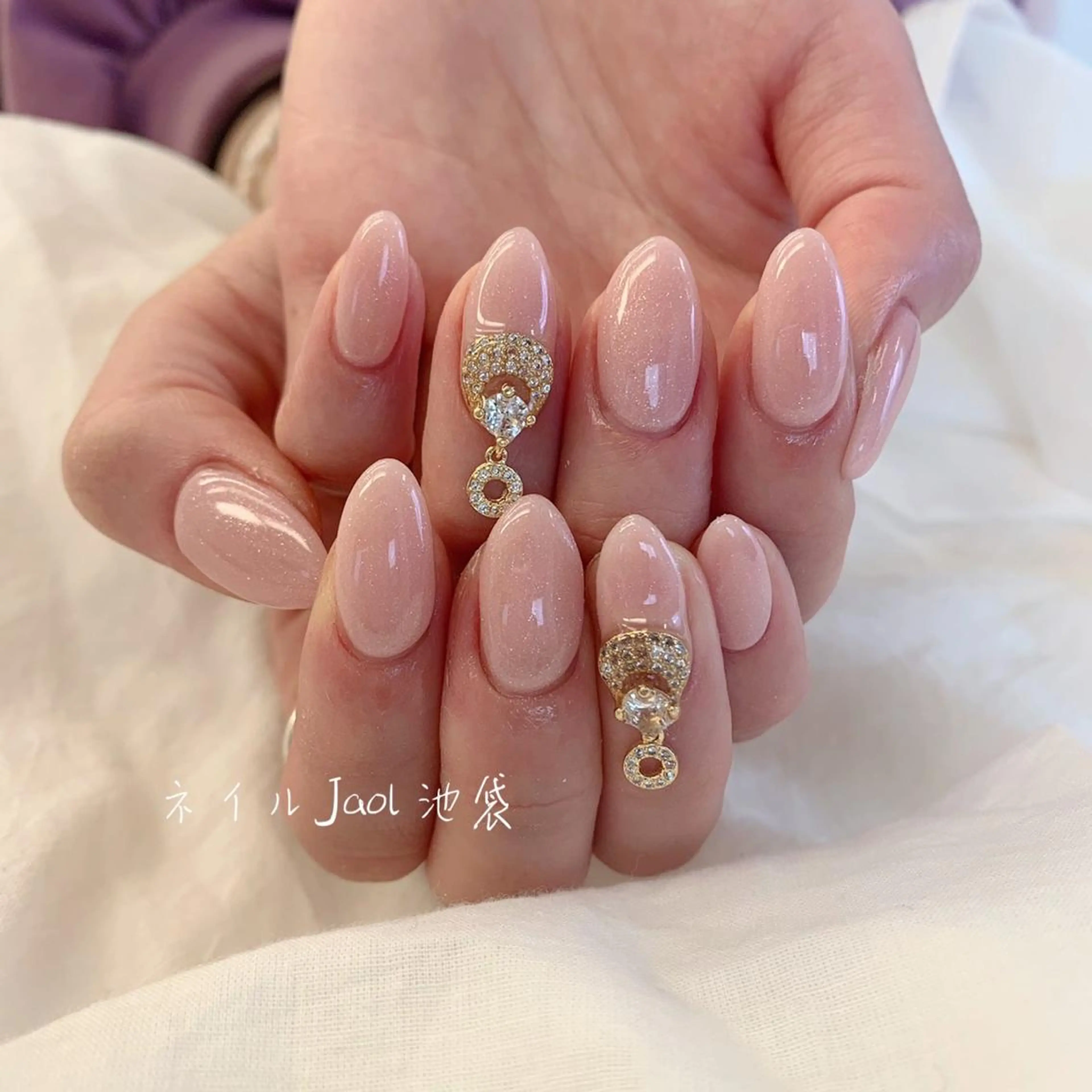 セミロング ネイルJaol 池袋のネイルデザイン