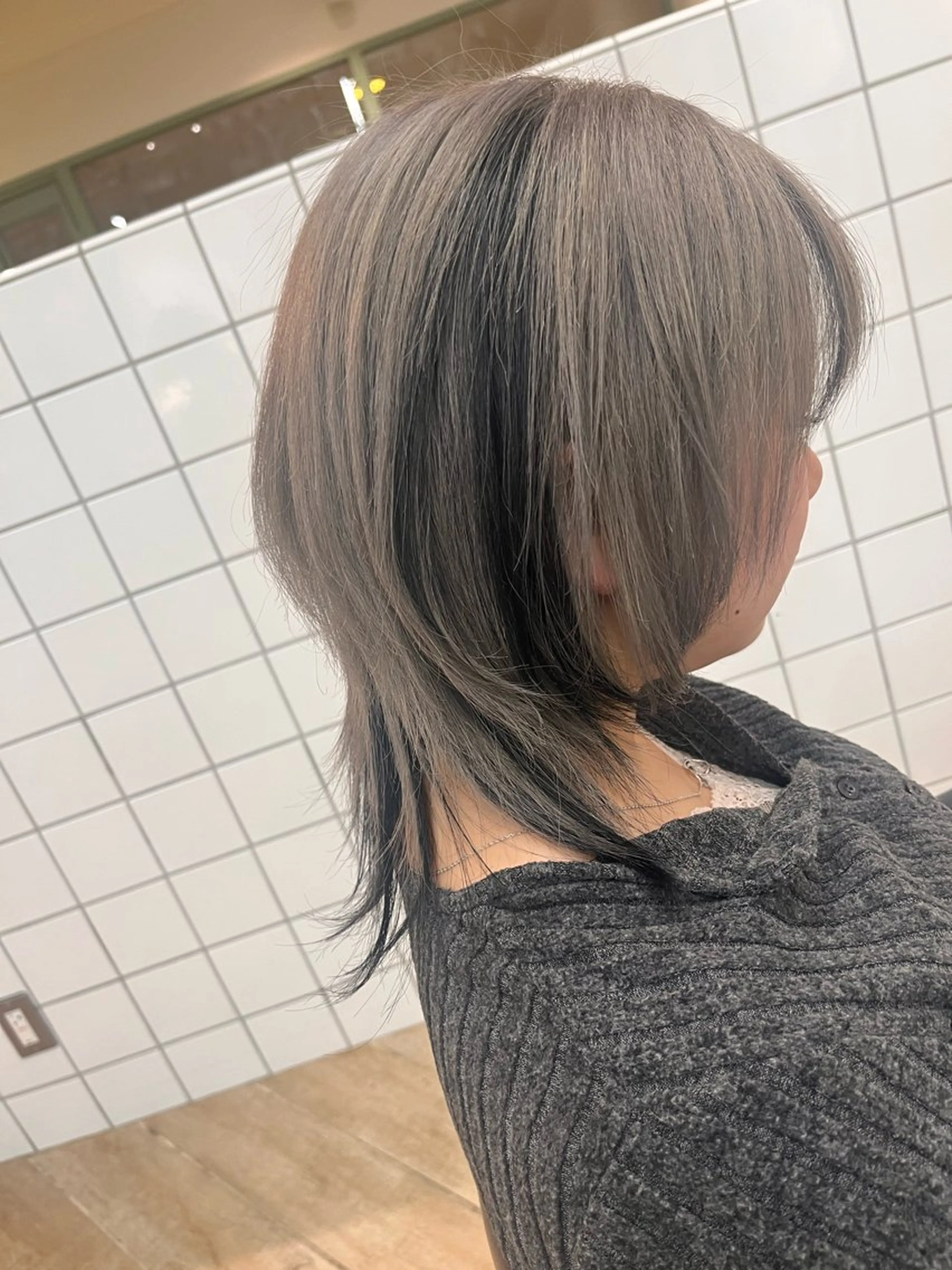 ミディアム カラー カット ヘアカラー トリートメント パーマ/縮毛矯正/ LUVISM佐藤里咲のヘアスタイル