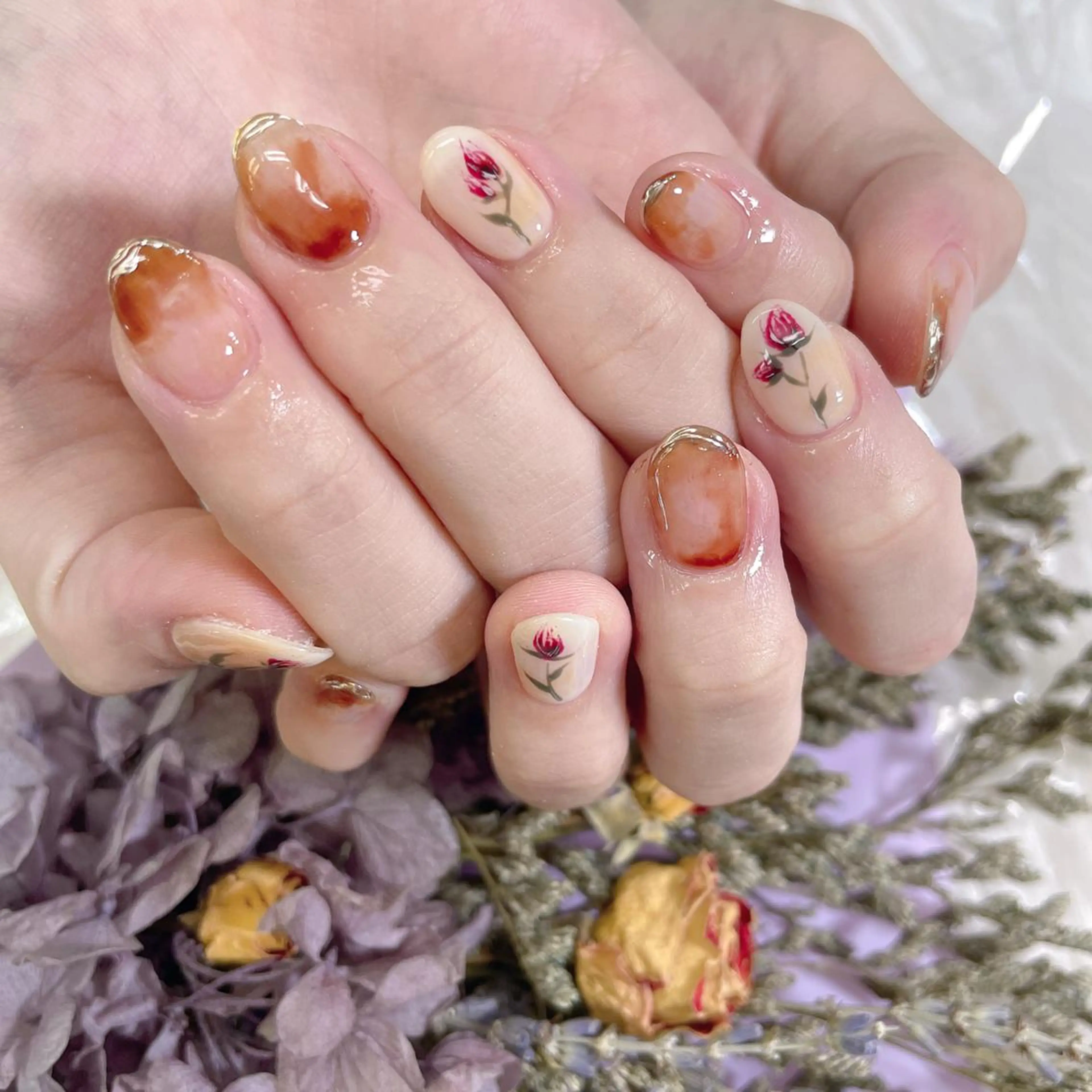 ネイル 💅ネイルサロン ブラン🌈かすみのネイルデザイン