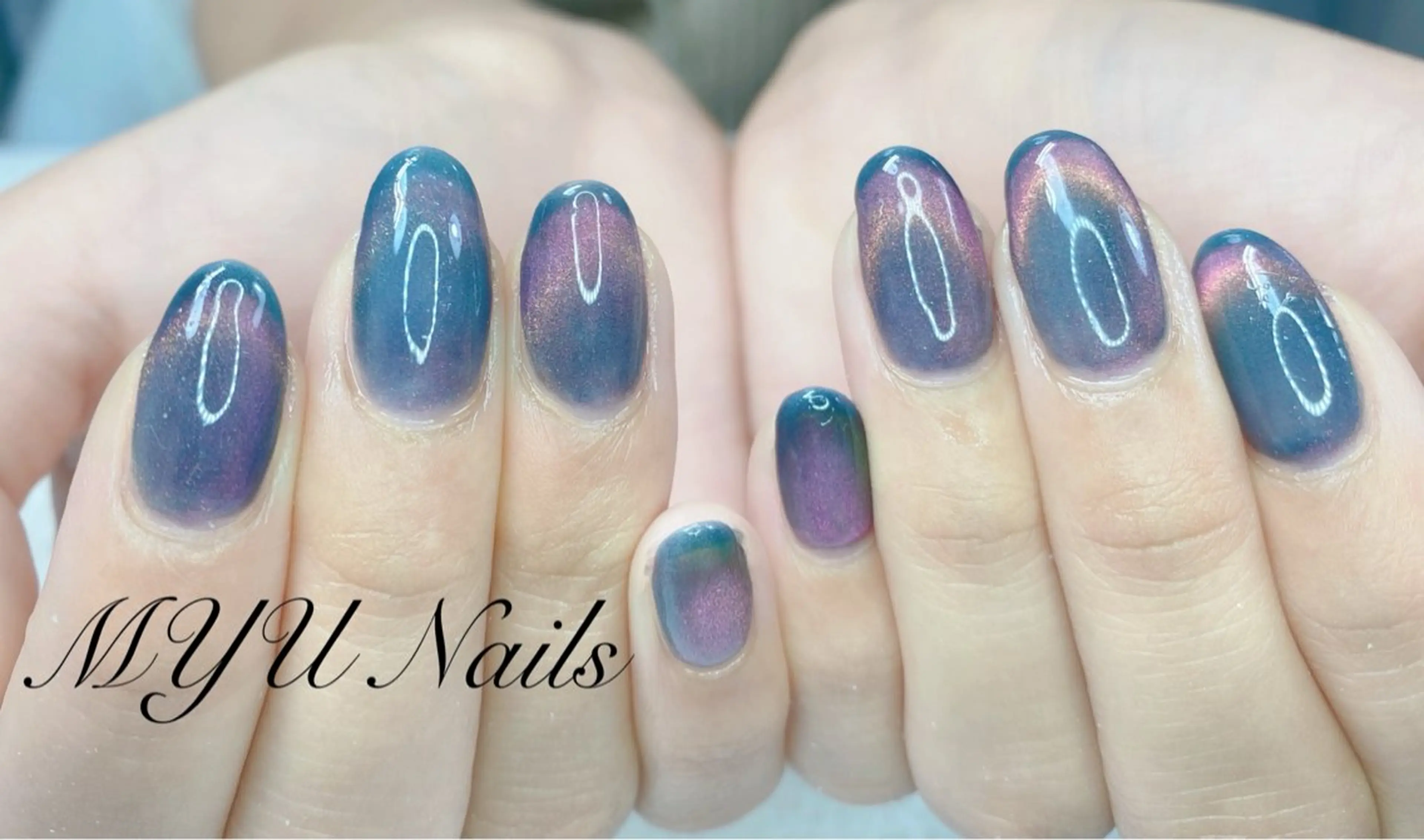 ハンドネイル MYU Nails所属・ニュアンスネイル🌈 MYU Nailsのネイルデザイン