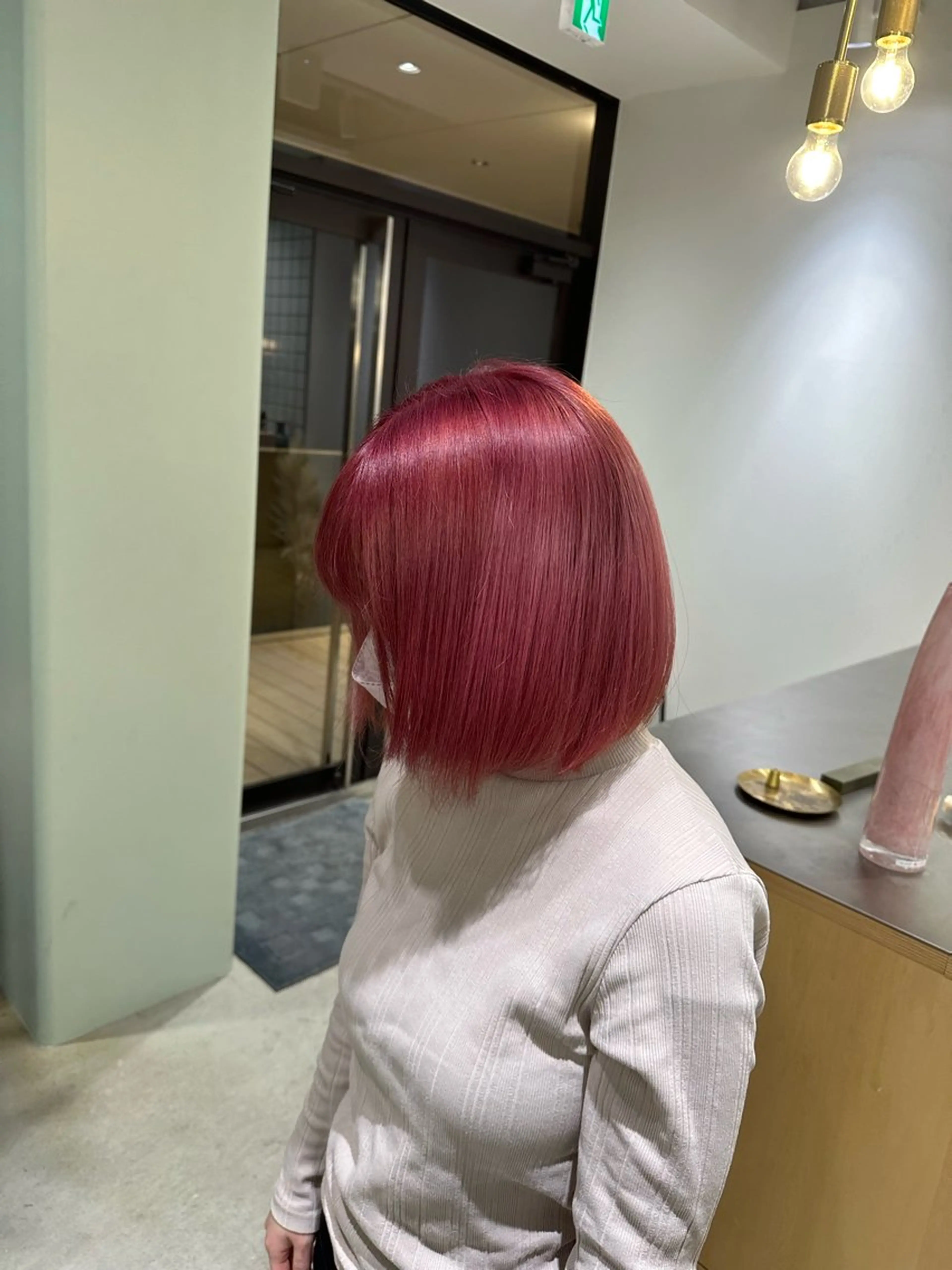 ミディアム ヘアカラー 🍇透明感カラー/ カットひかる🍒のヘアスタイル