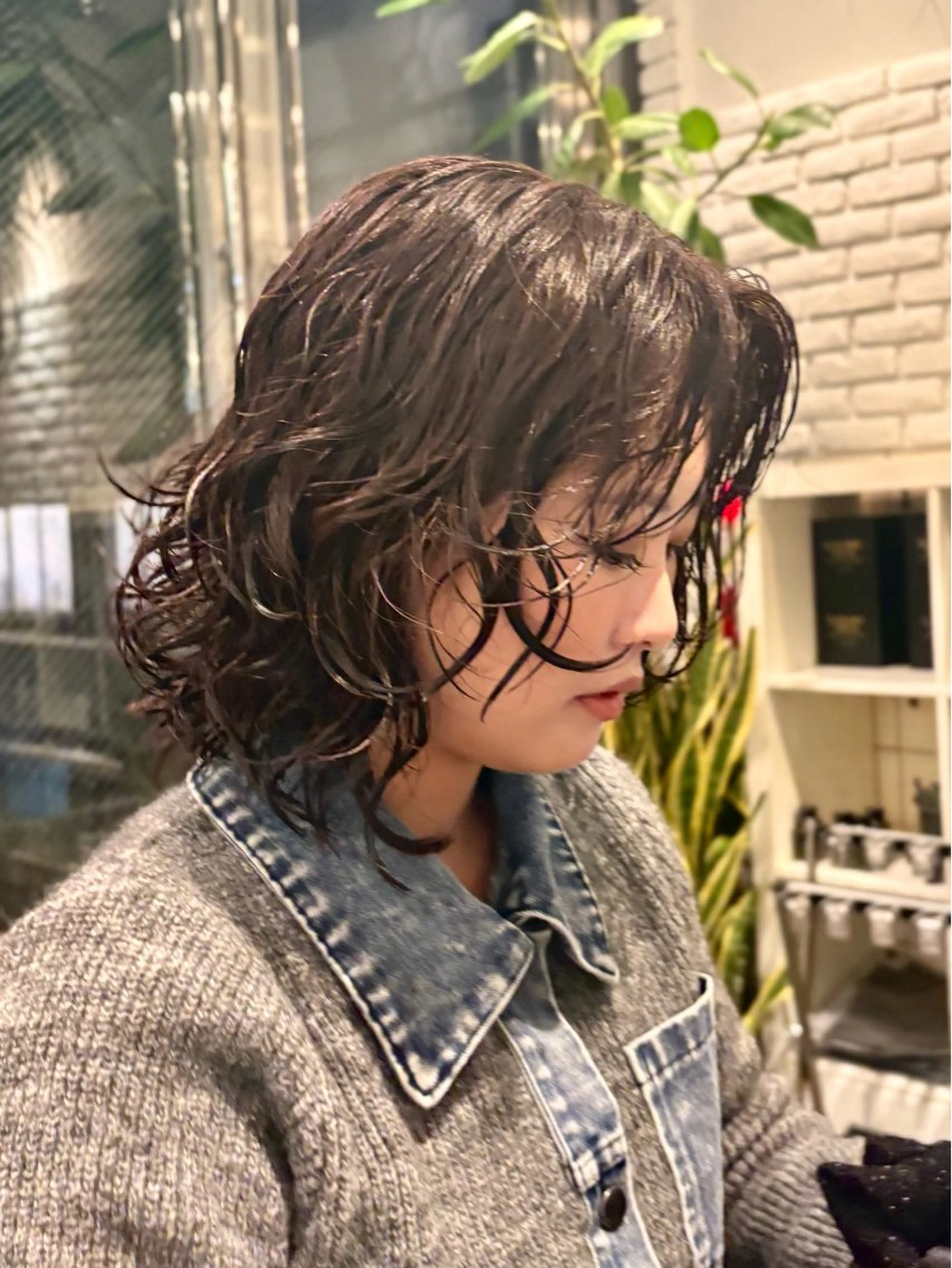 パーマ riko表参道/ ボブ/アンニュイヘアのヘアスタイル