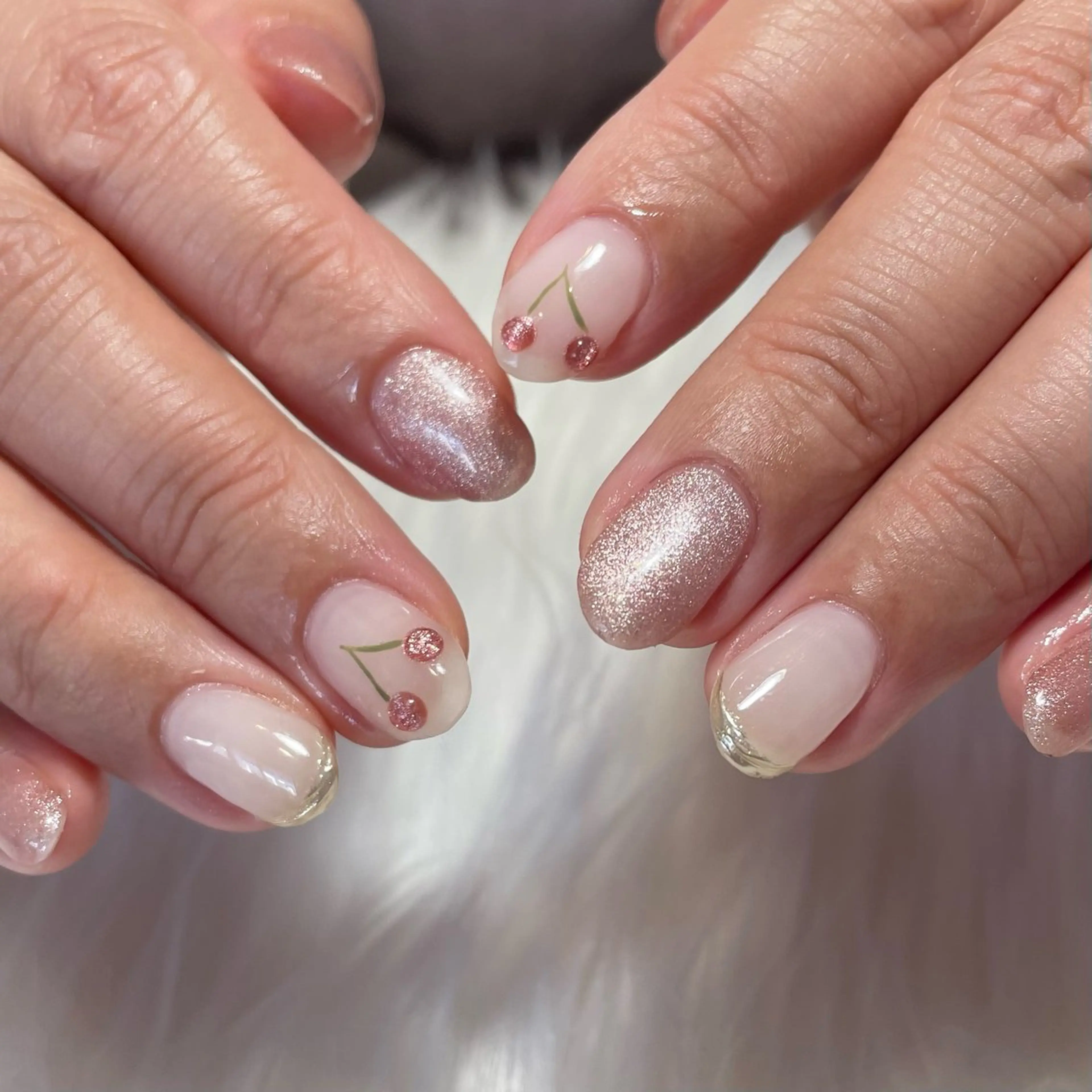 ネイル 春ネイル neige Kouzukiのネイルデザイン