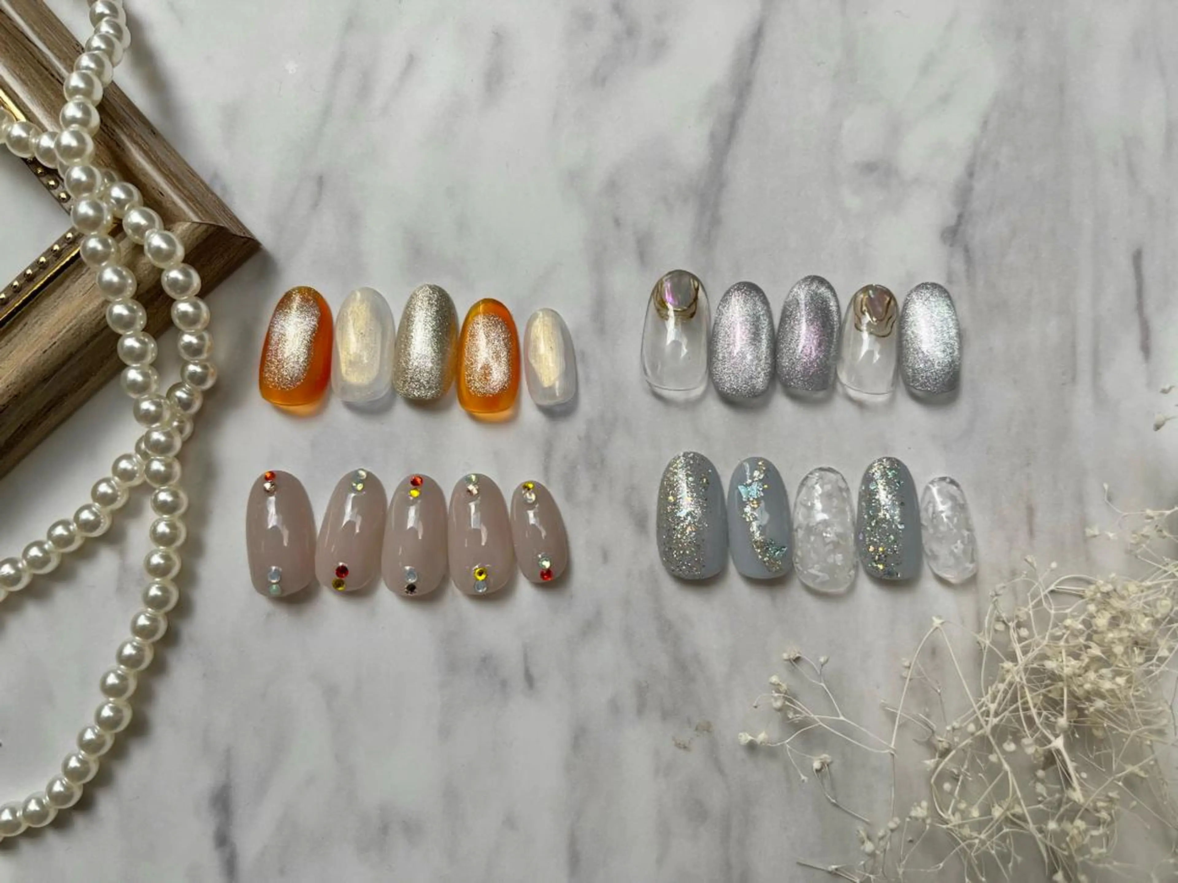 ネイル ハンドネイル プティリボン 武蔵小金井店のネイルデザイン