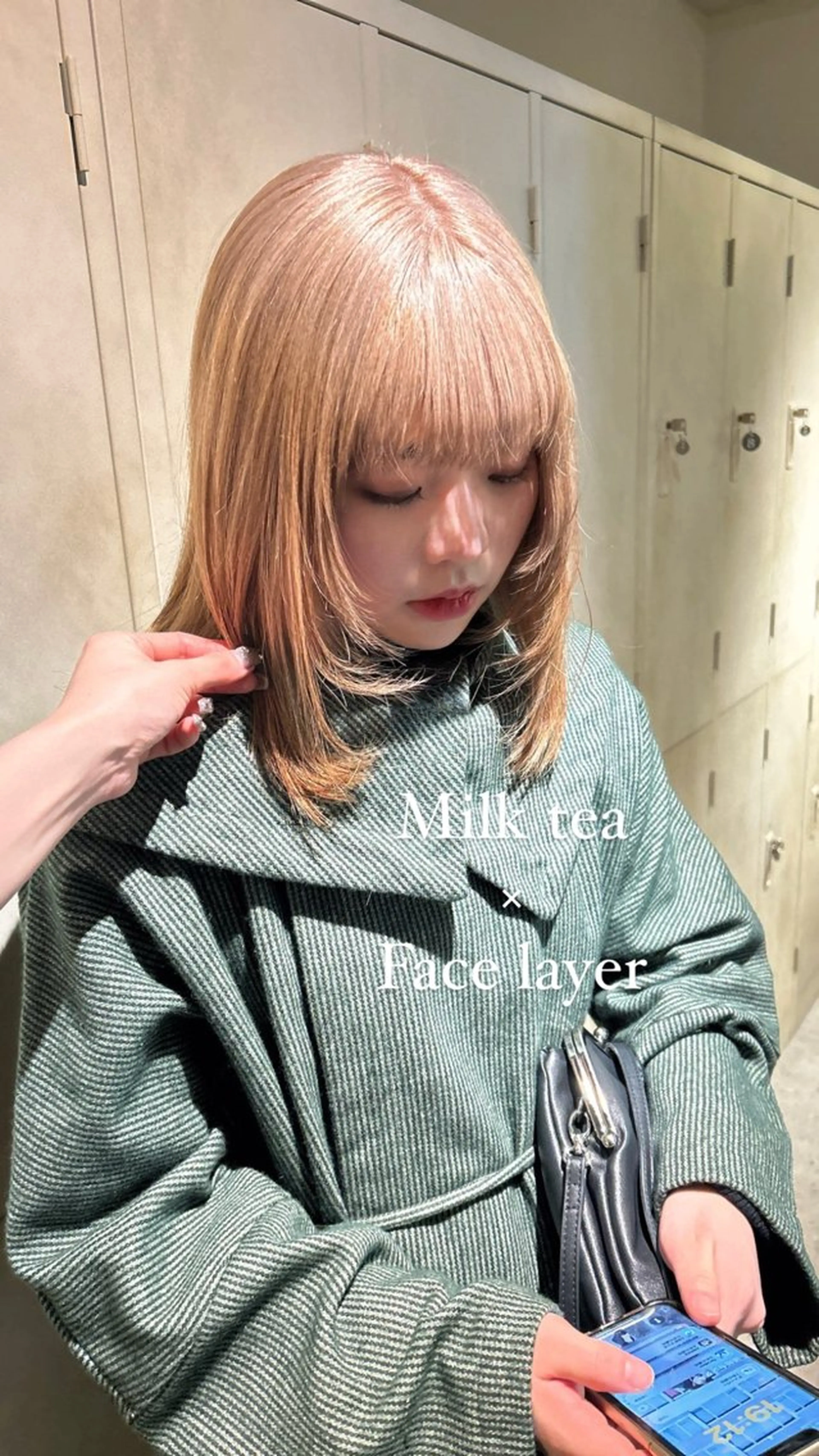 セミロング カラー ヘアカラー 野田阪神/暖色カラー Kairi🐬のヘアスタイル