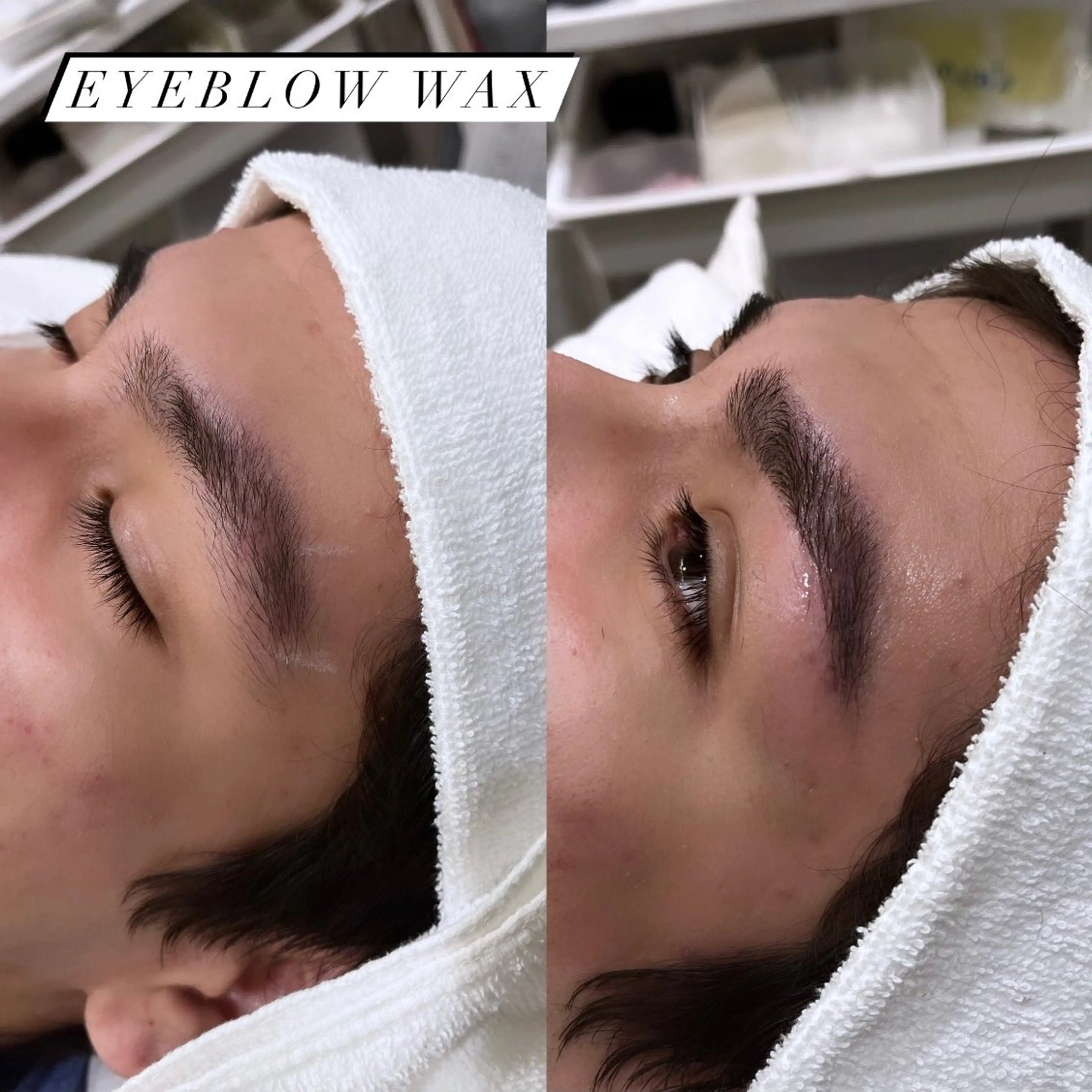 メンズ アイブロウ ワックス脱毛 眉カット ∴Sanae. ∴ トータルビューティーのマツエク・マツパデザイン