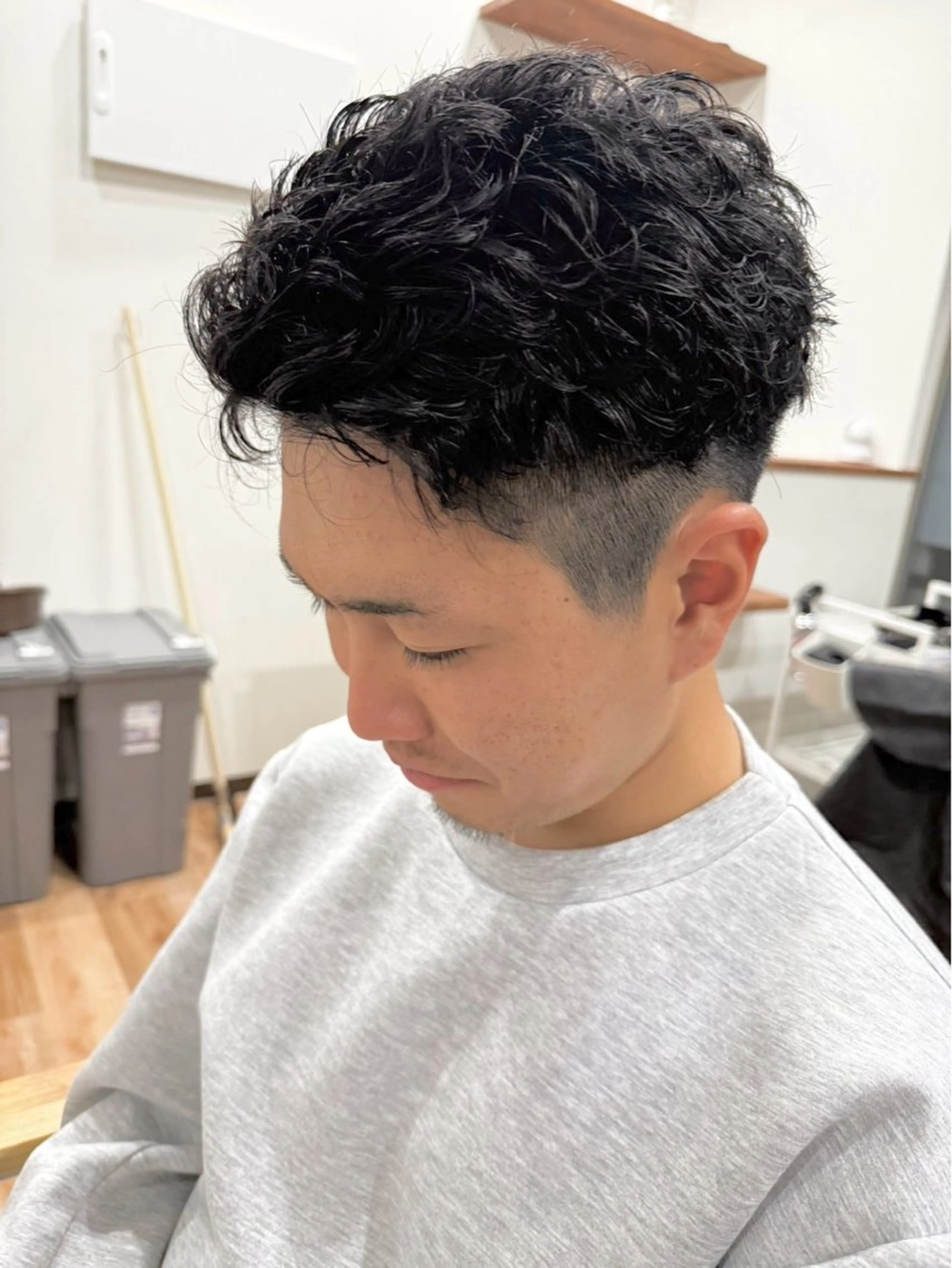 パーマ メンズ hairs 897のヘアスタイル