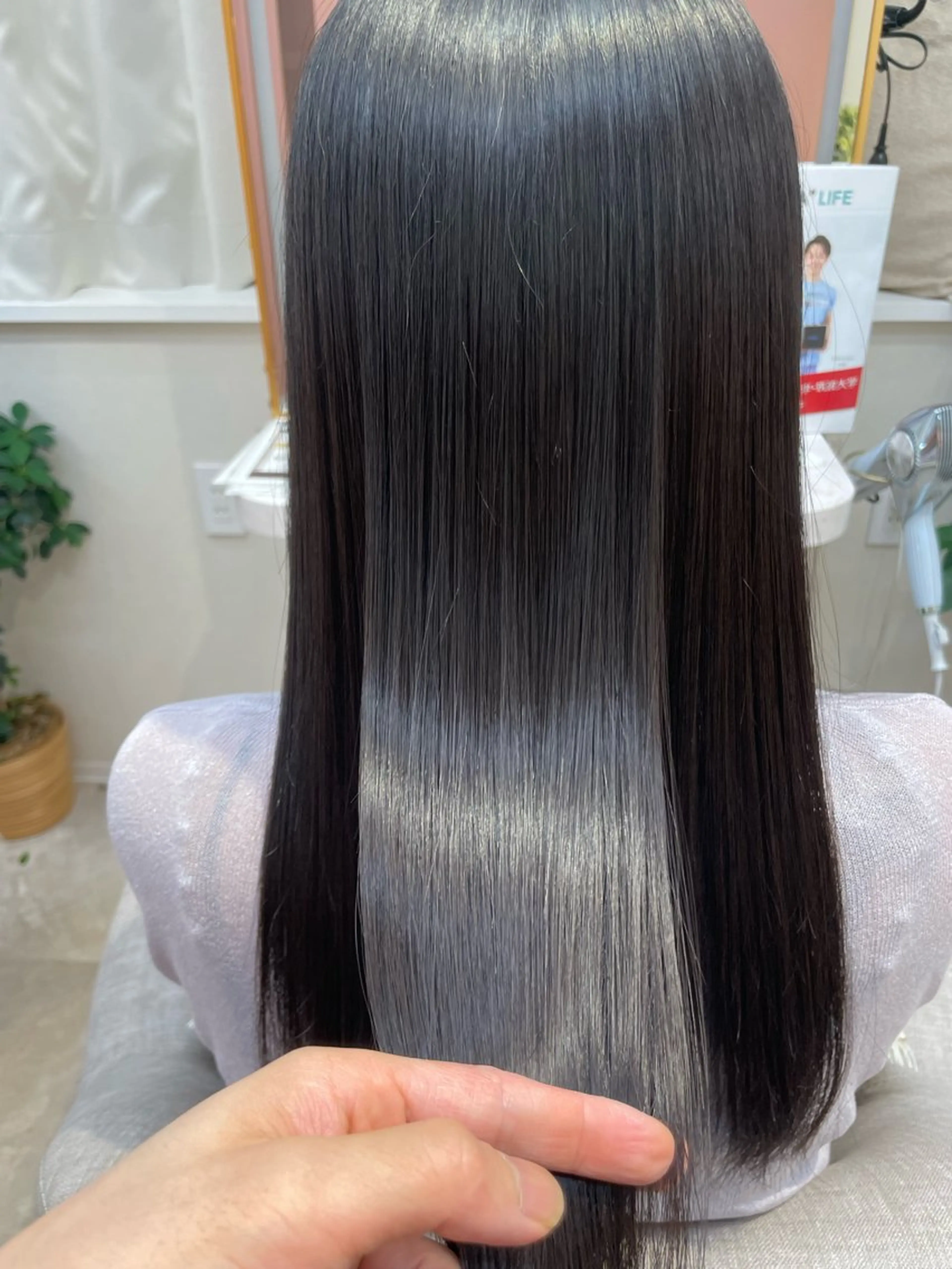 ロング ショート・ボブ 中村俊哉のヘアスタイル