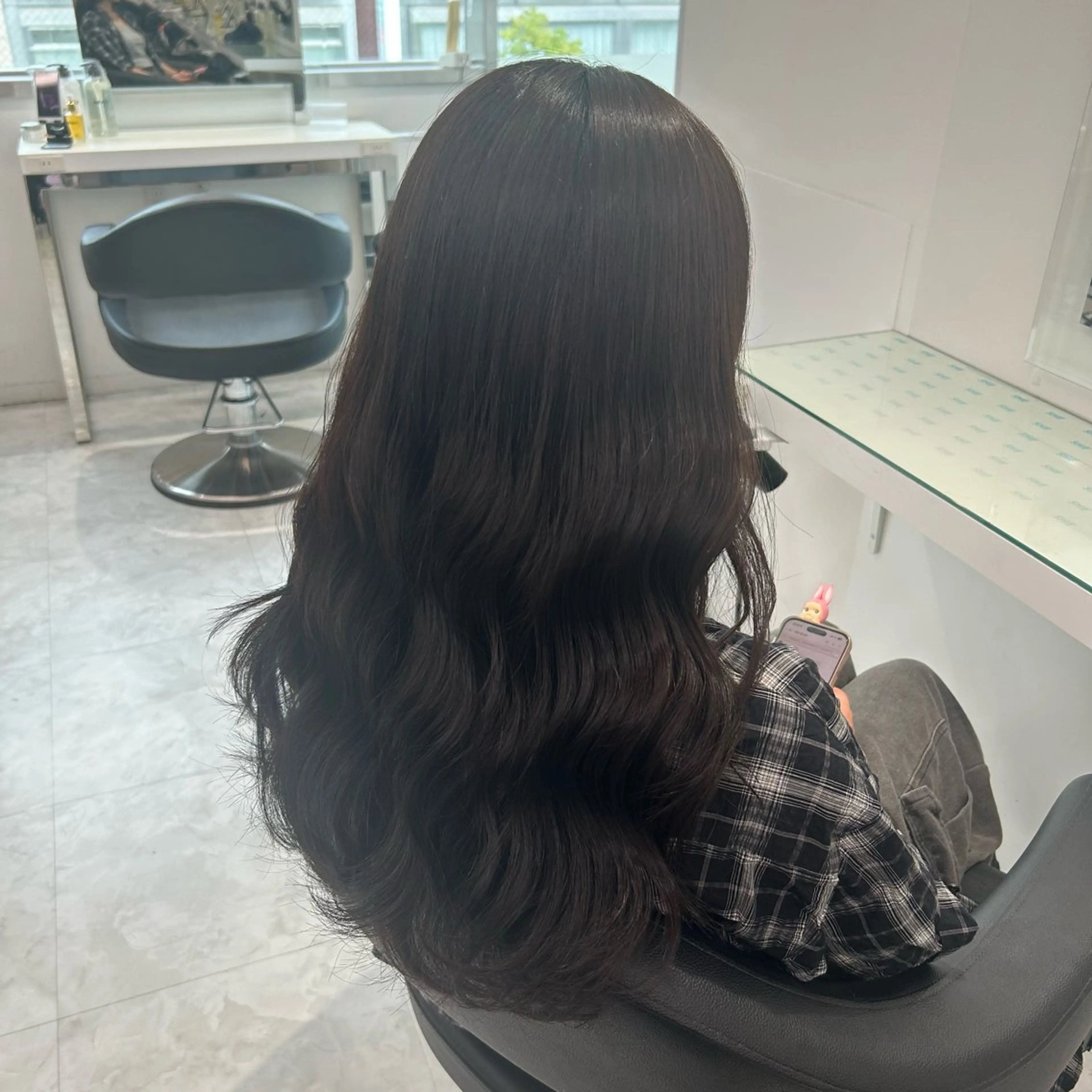 セミロング 🤍大人っぽ韓国暗髪 🤍Asuka🤍のヘアスタイル