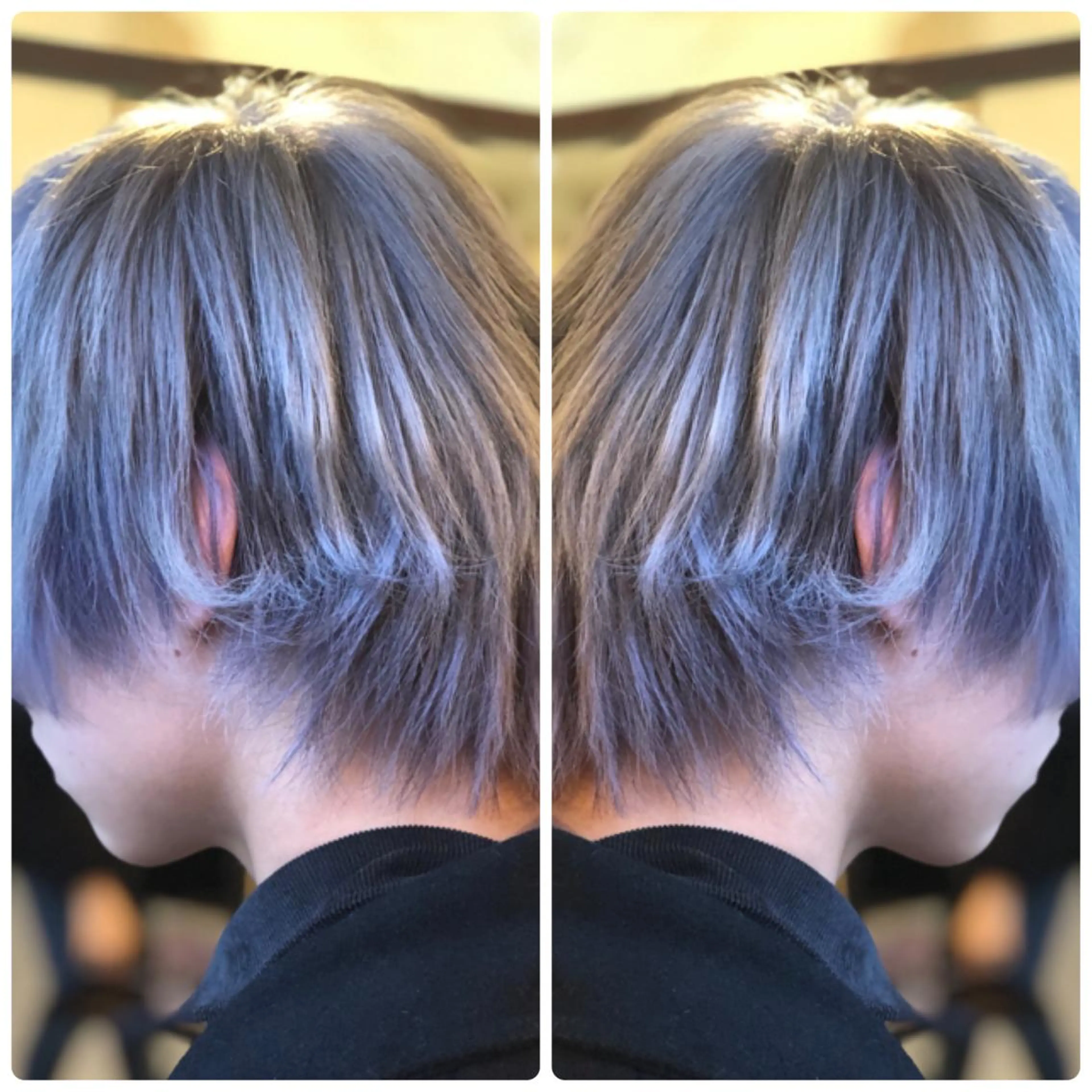 ショート カラー ラベンダーカラー シルバー カット ヘアカラー トリートメント 小山内 龍一郎 店長のヘアスタイル