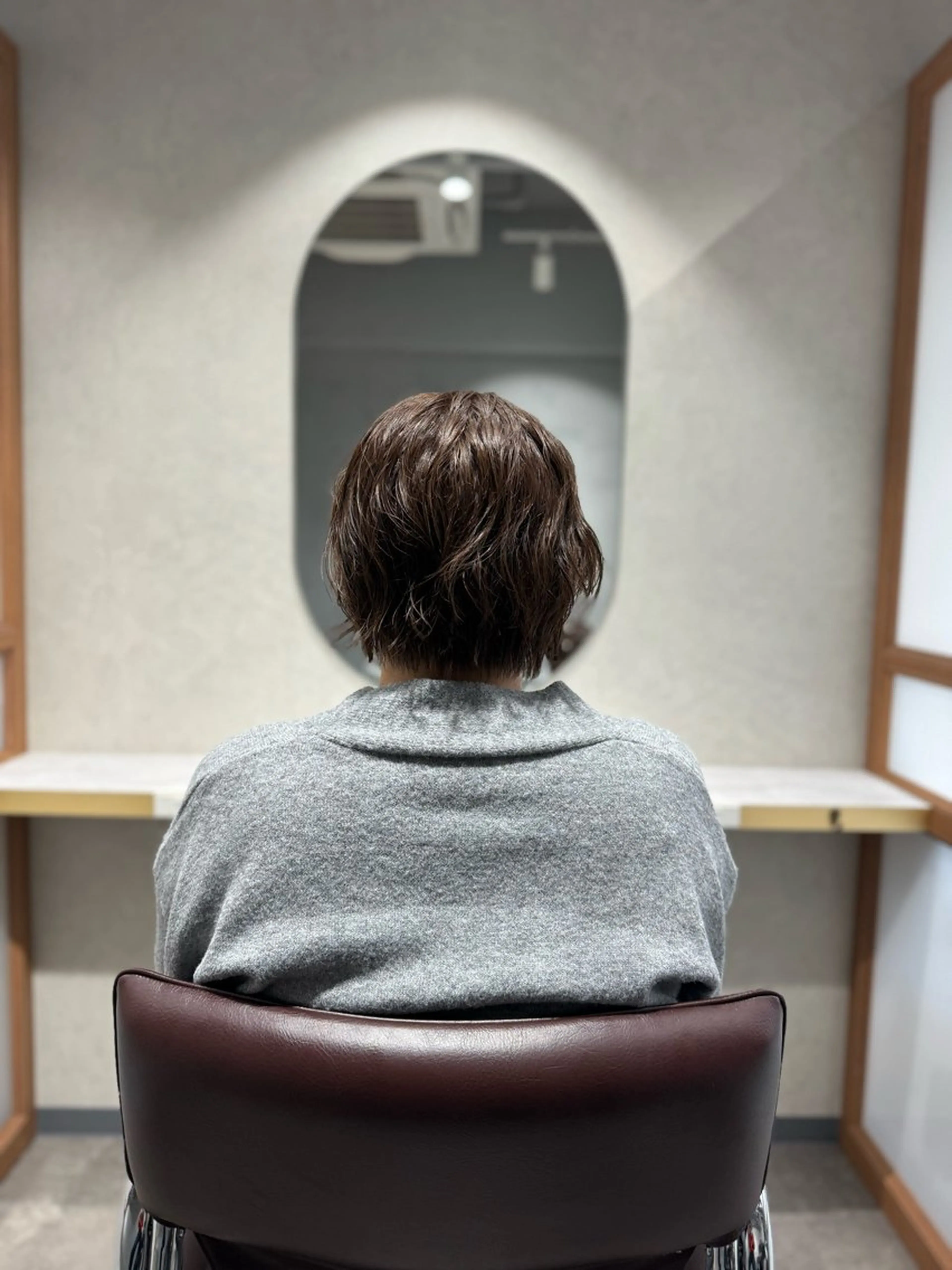 ショート カット ヘアカラー charme溝の口所属・くせ毛カット終着点 カワサキトオル溝の口のヘアスタイル