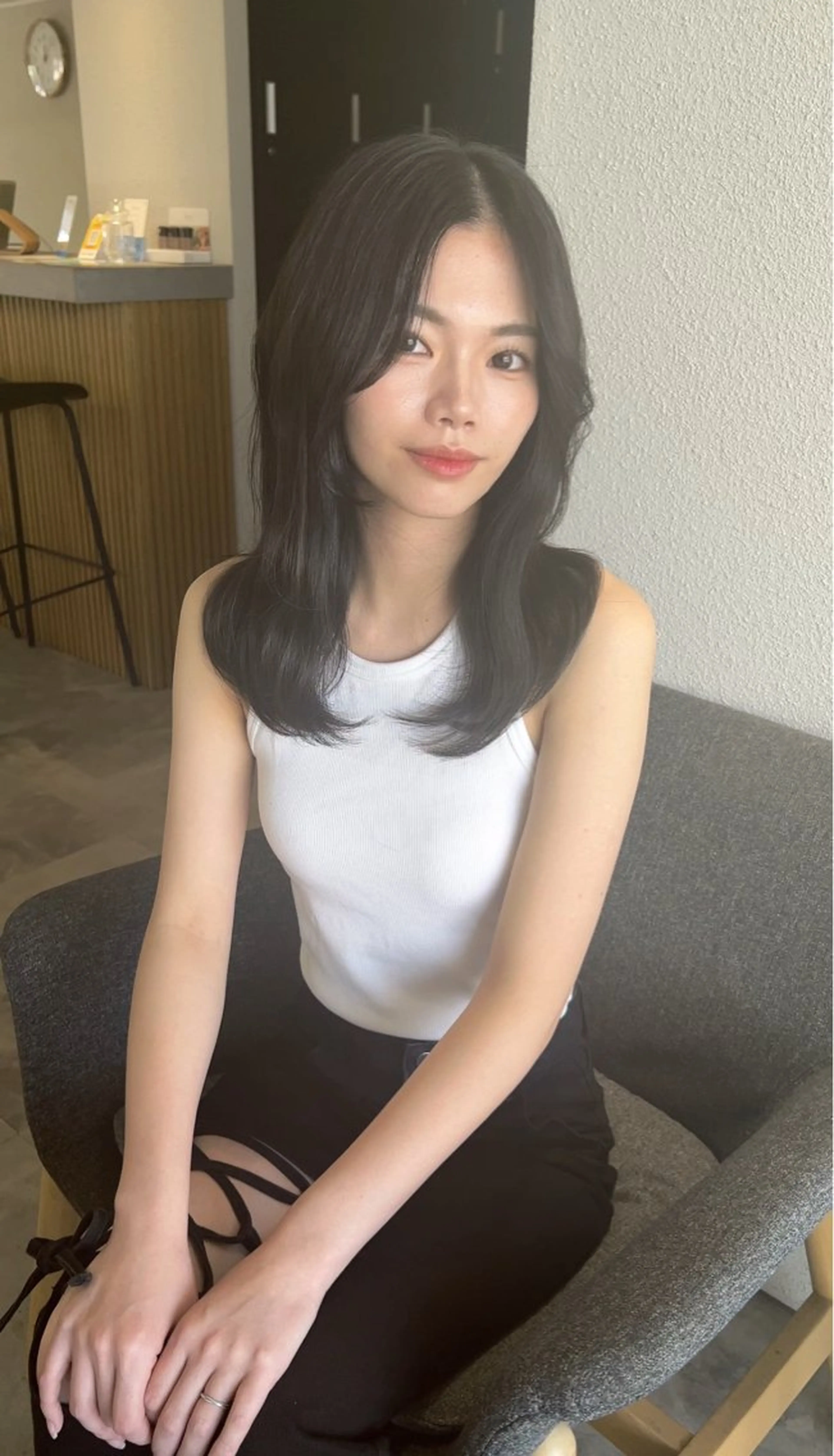 ミディアム 愛瀨健一郎 /髪質改善のヘアスタイル