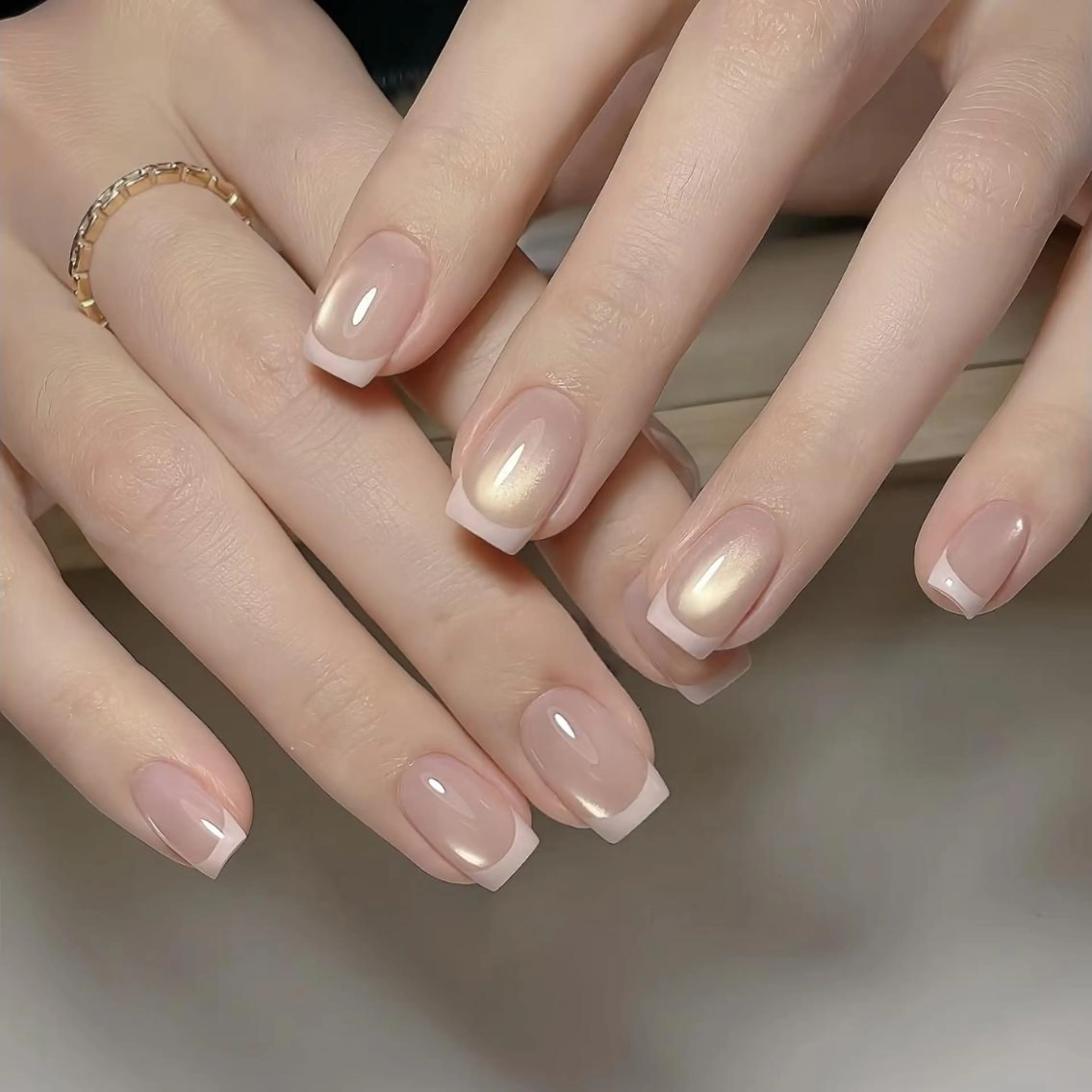 ネイル 🍑長さだし ワンホン💅モモコのネイルデザイン