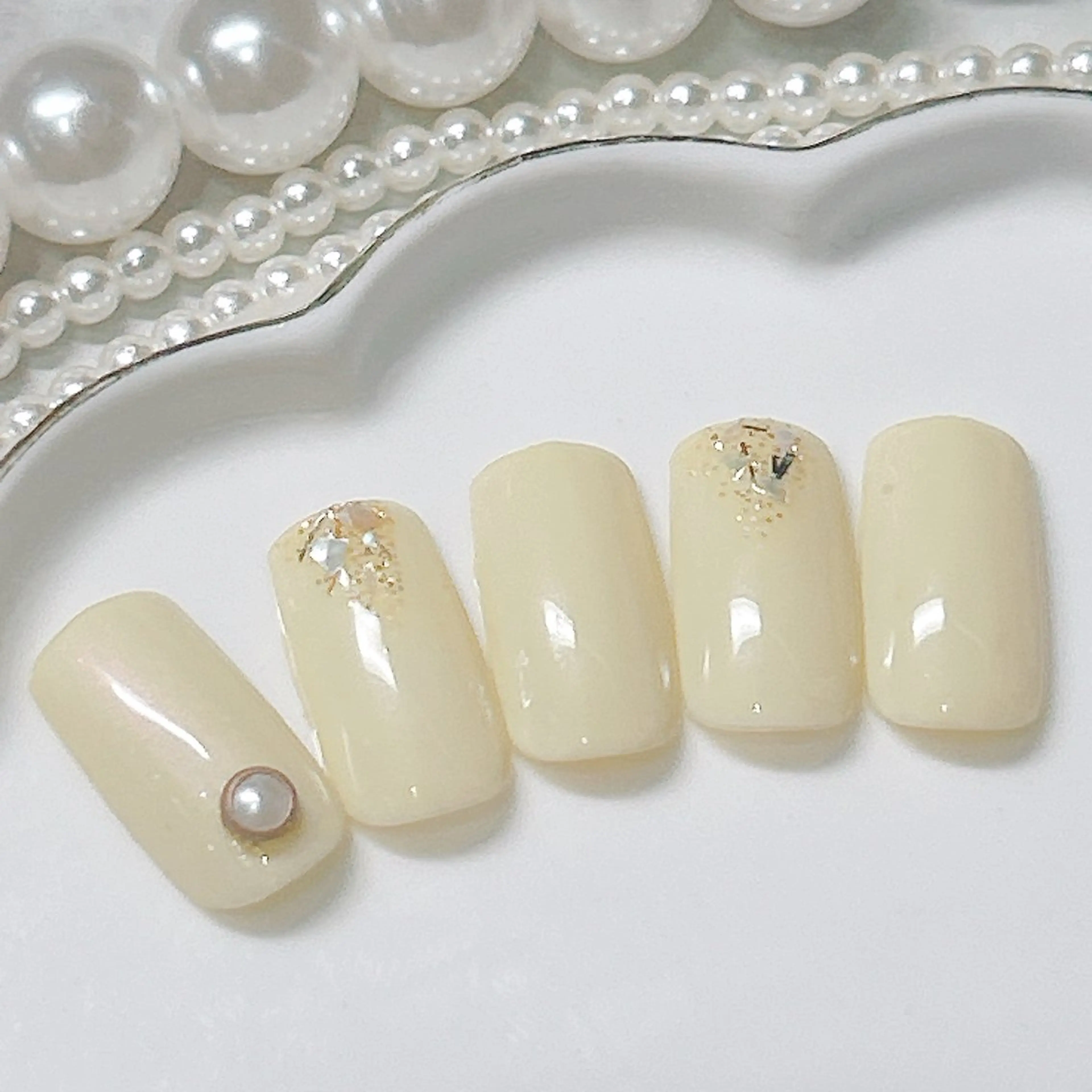 ネイル フットネイル ジェルネイル マグネットネイル パラジェル 松宮 理歩のネイルデザイン