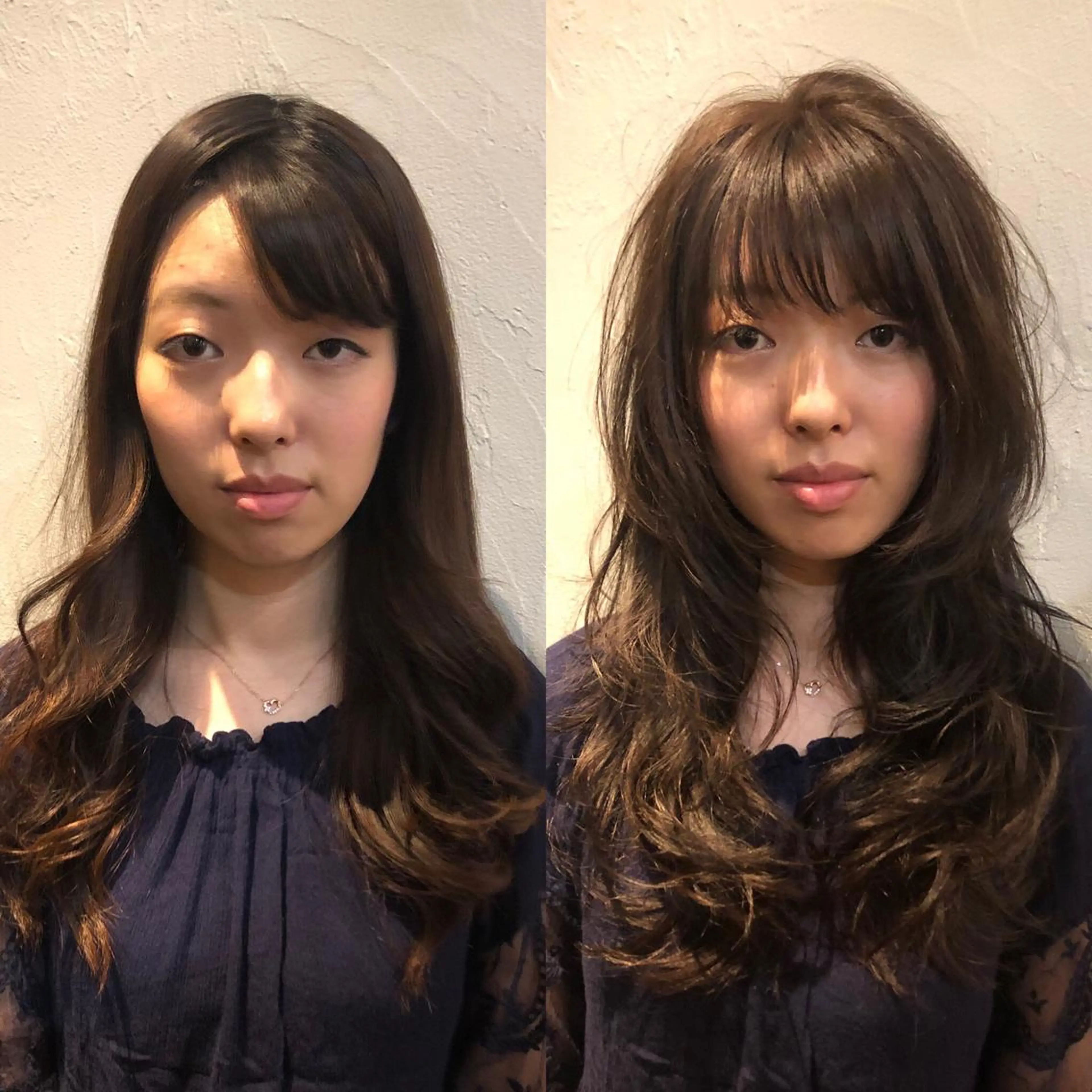 ロング 髪質改善縮毛矯正 専門店のヘアスタイル