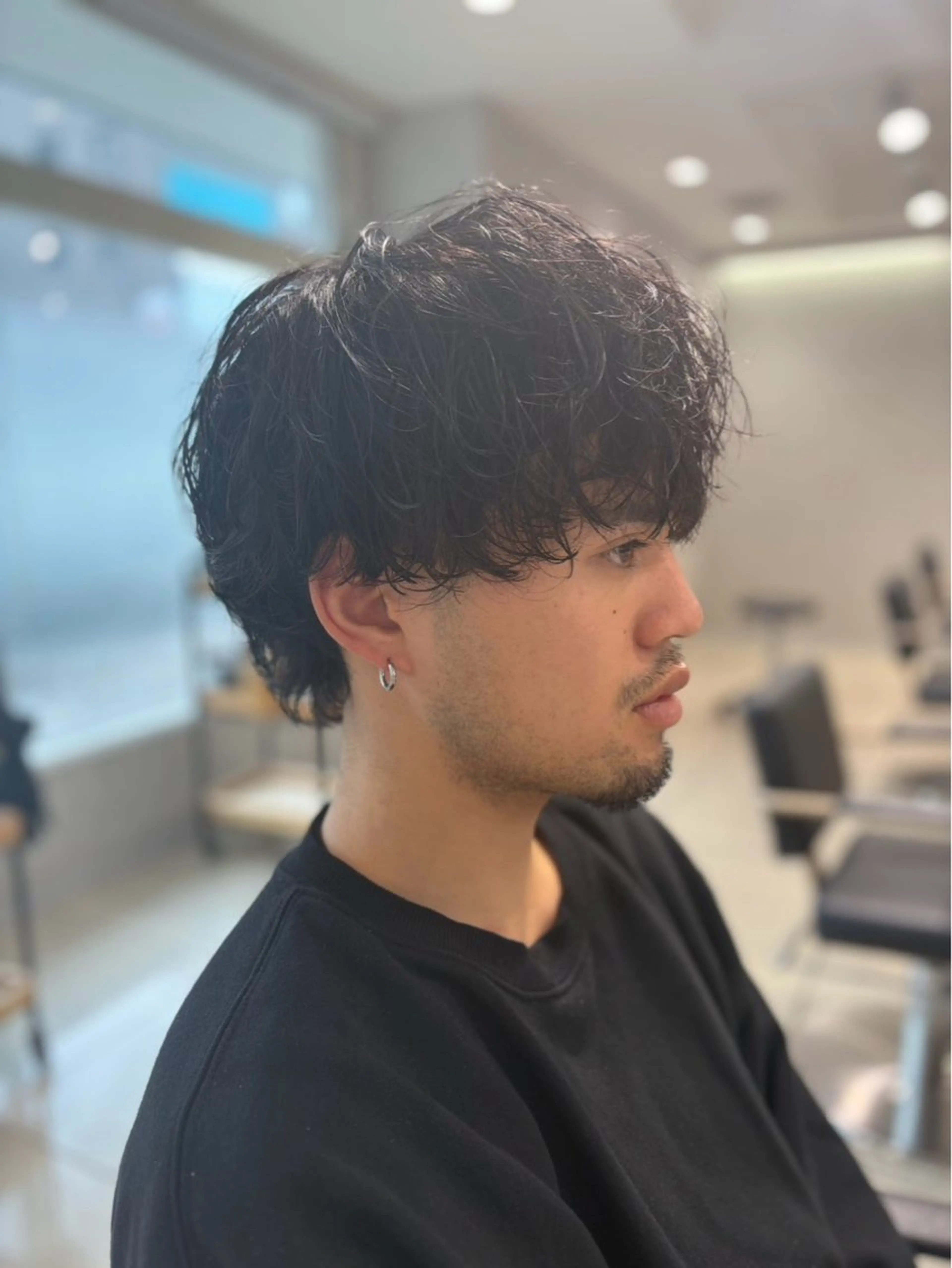パーマ メンズ カット パーマ 【メンズモデル募集】 /たいせいのヘアスタイル