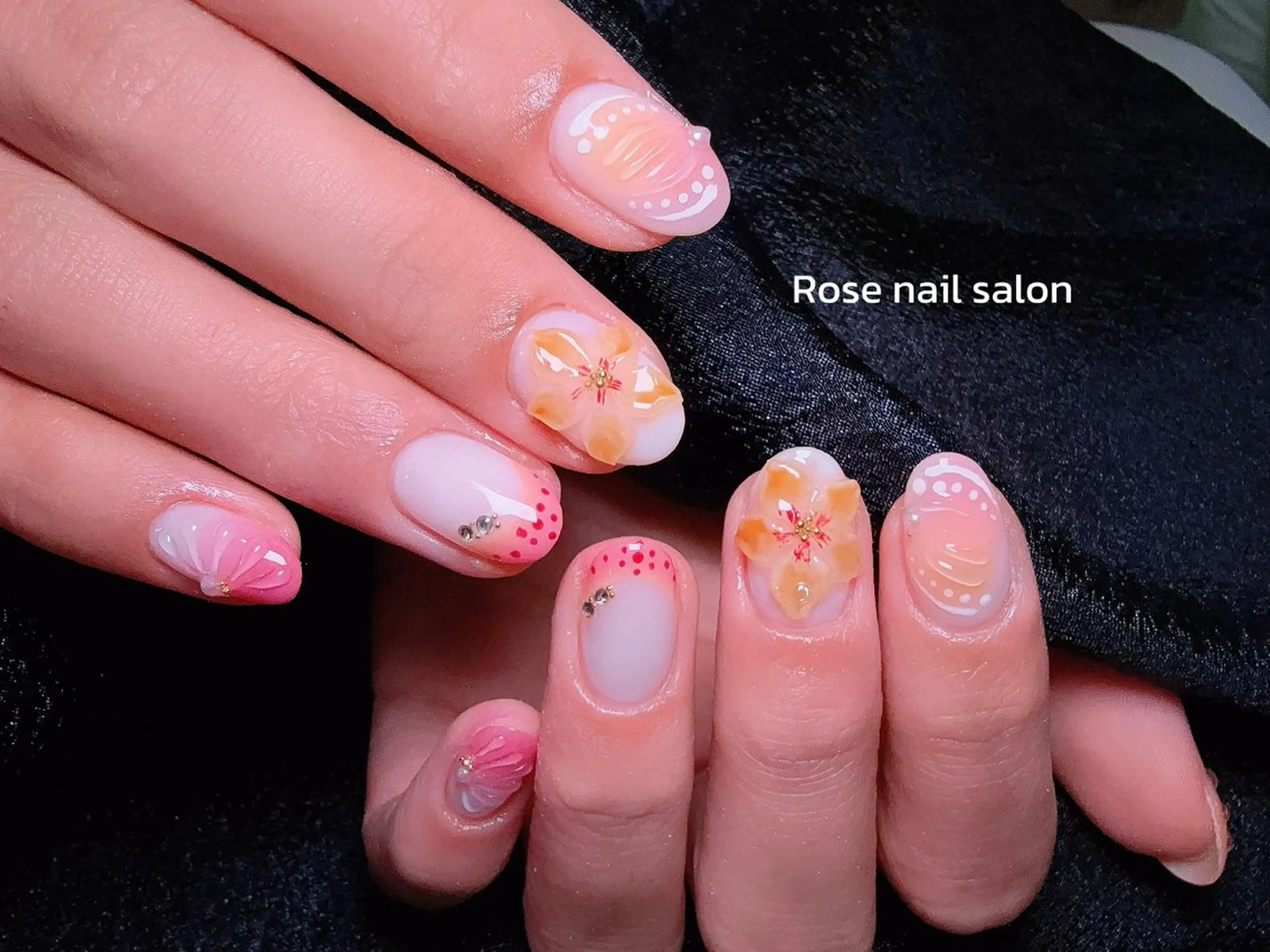 ネイル ハンドネイル Rose nail💅のネイルデザイン
