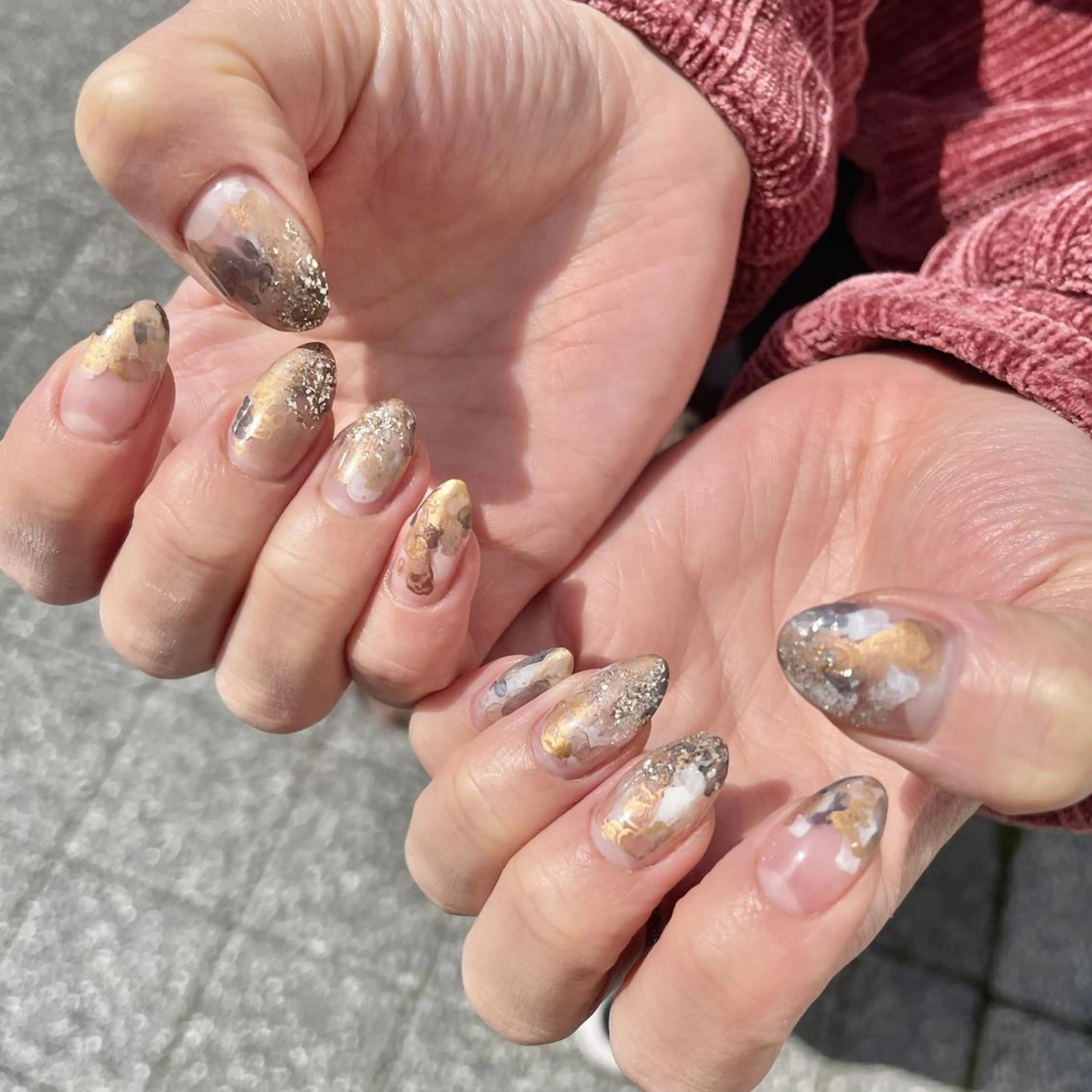ネイル ニュアンスネイル ネイリスト makotoのネイルデザイン