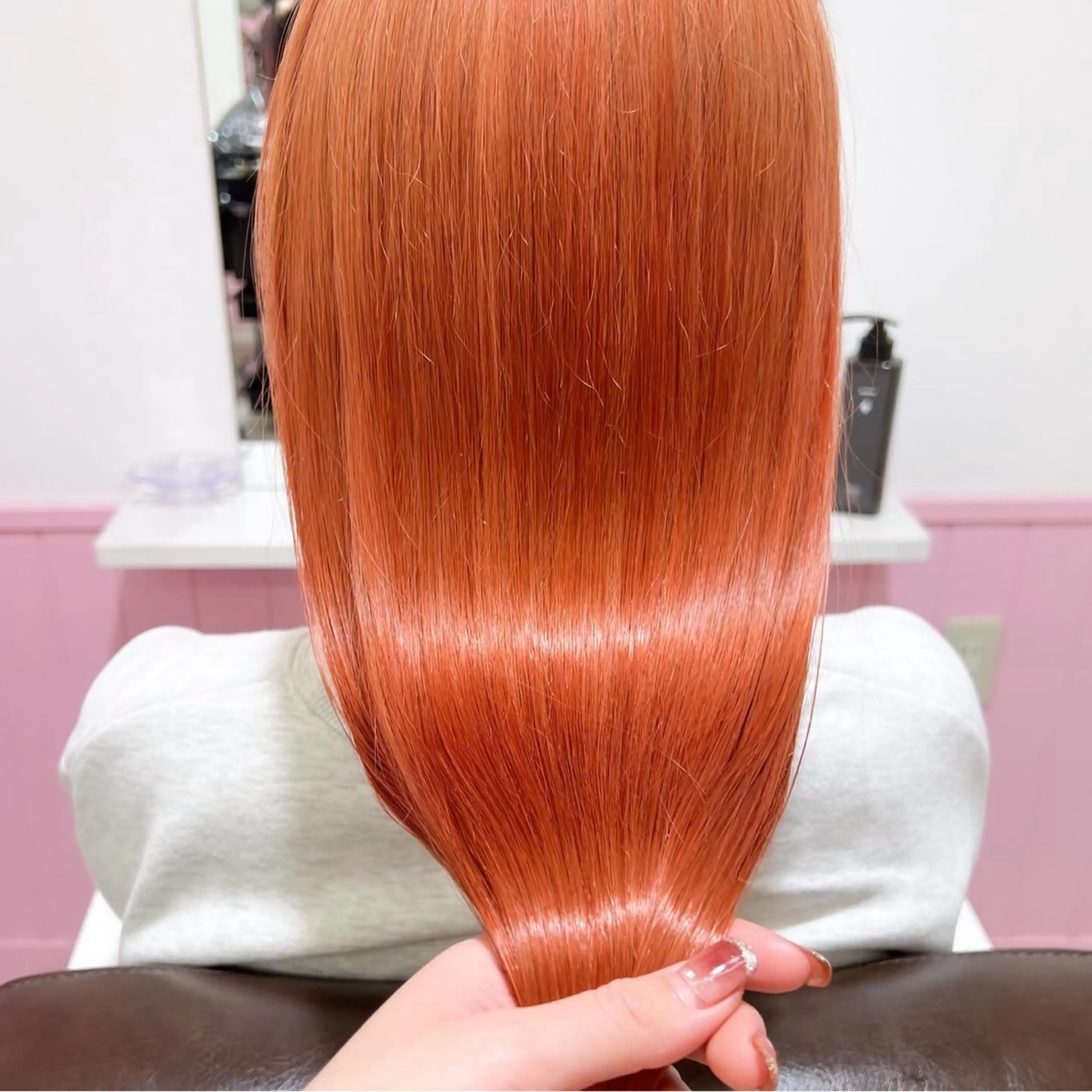 ロング カラー ヘアカラー トリートメント 🎀ダブルカラー/ ピンク×ガーリー🎀のヘアスタイル