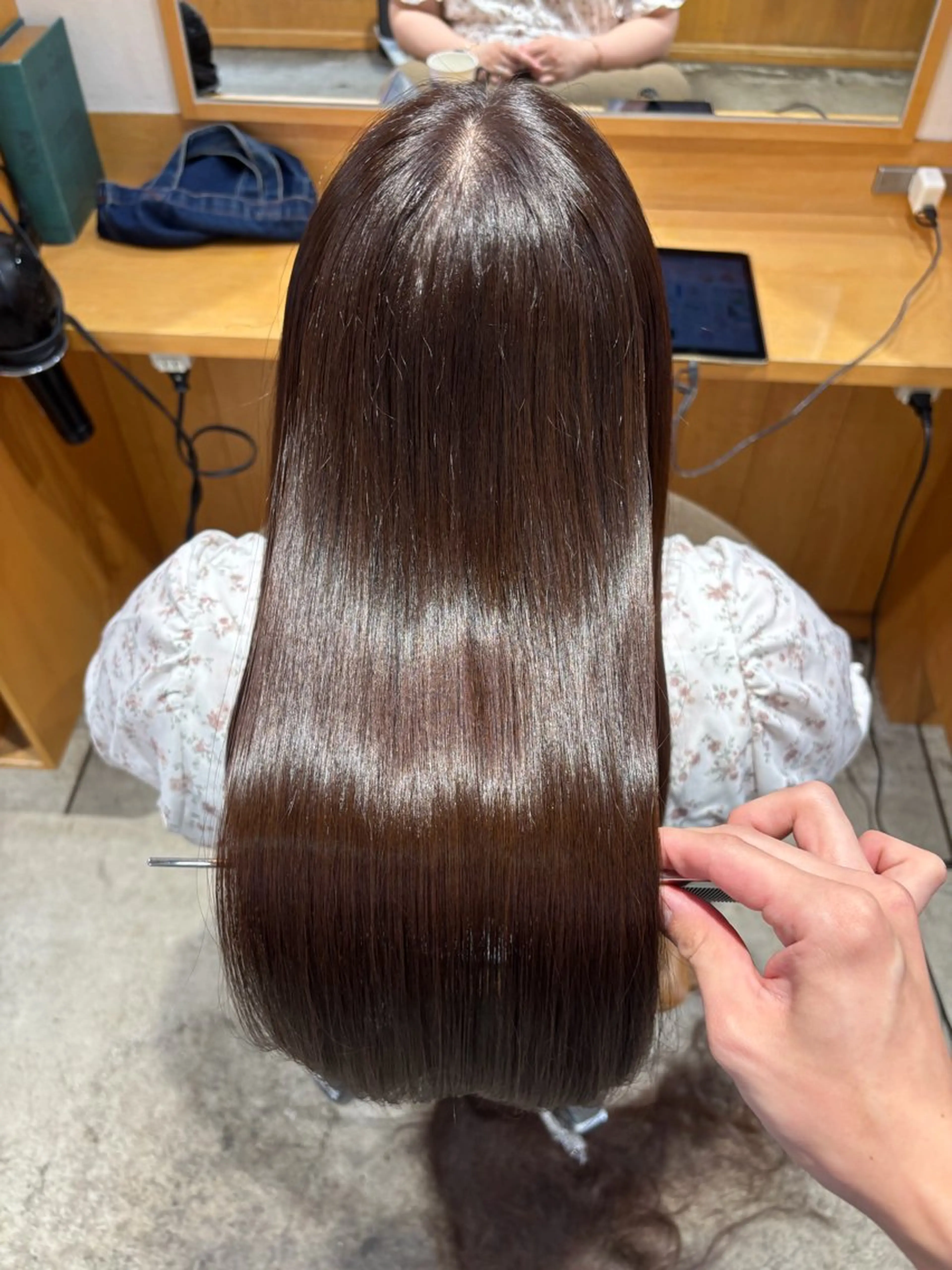 ロング カット ヘアカラー トリートメント 【Amphi Tokyo】宮原のヘアスタイル