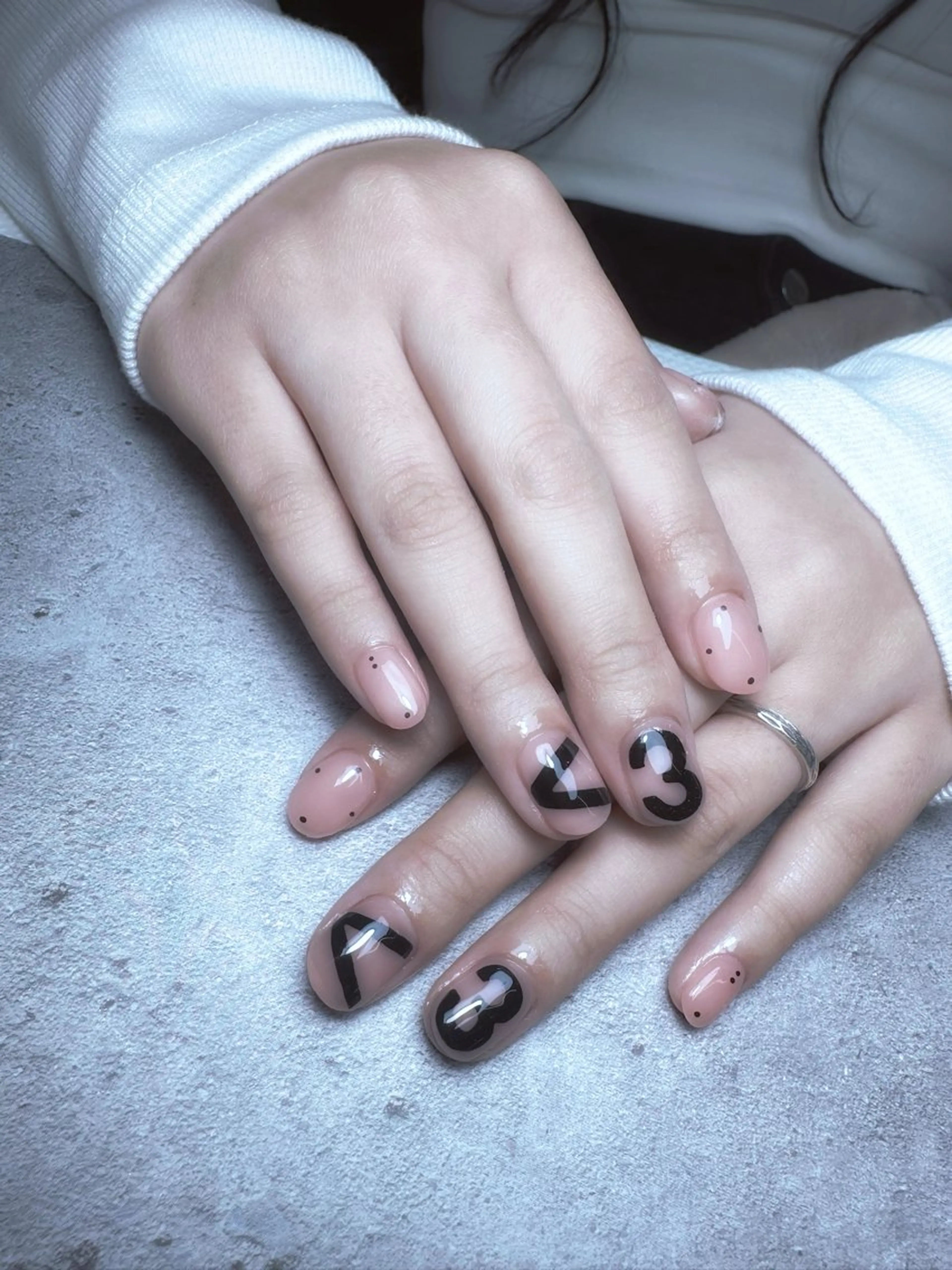 ネイル ハート 韓国ネイル ハンドネイル Nailsalon Mimiy..♡のネイルデザイン