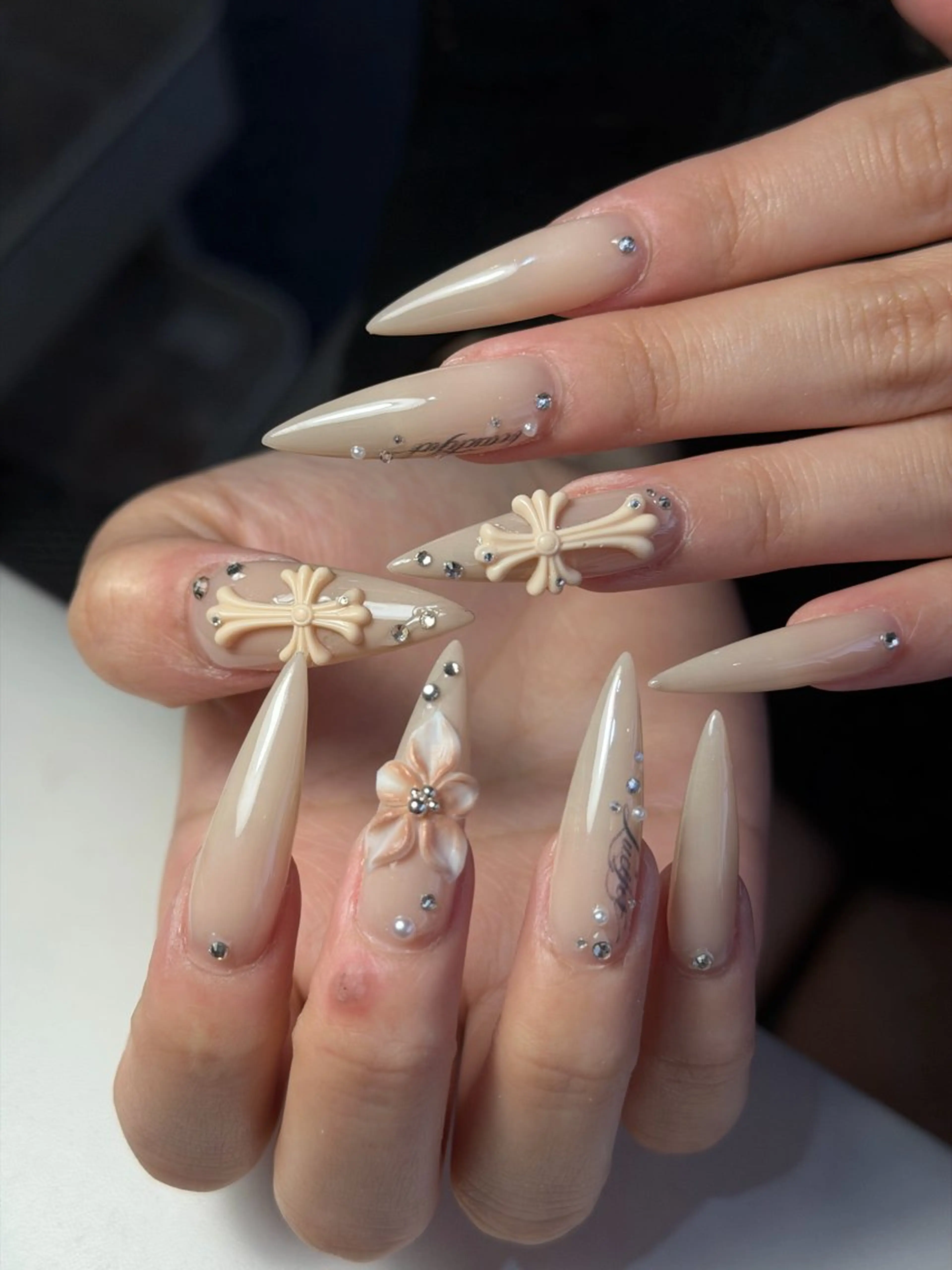 ネイル 韓国ネイル シンプルネイル ワンホンネイル ハンドネイル CoMo Nailのネイルデザイン