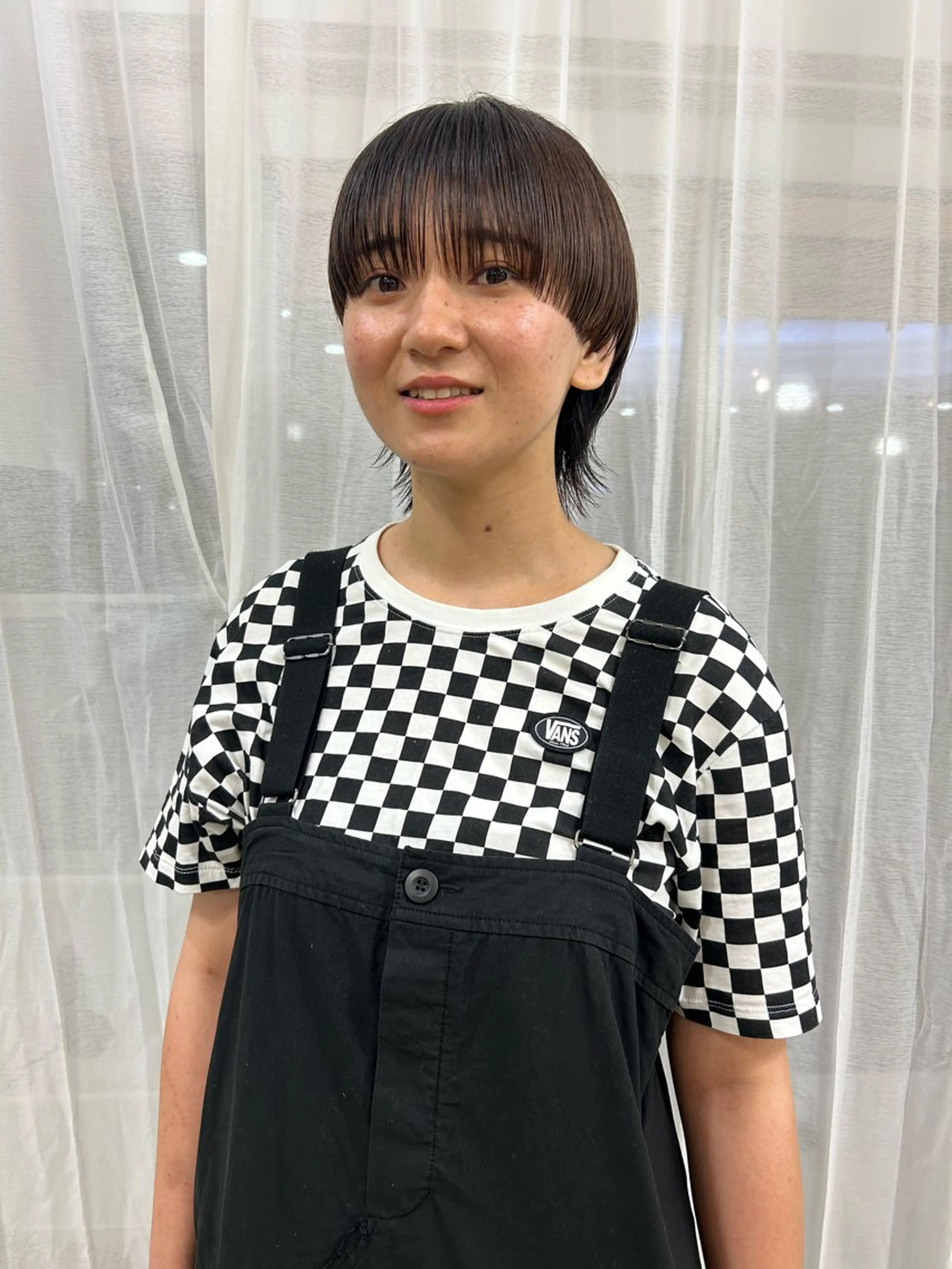 ショート 顔周りカット 千葉パーマ/レイヤー kusa‪🌱‬のヘアスタイル