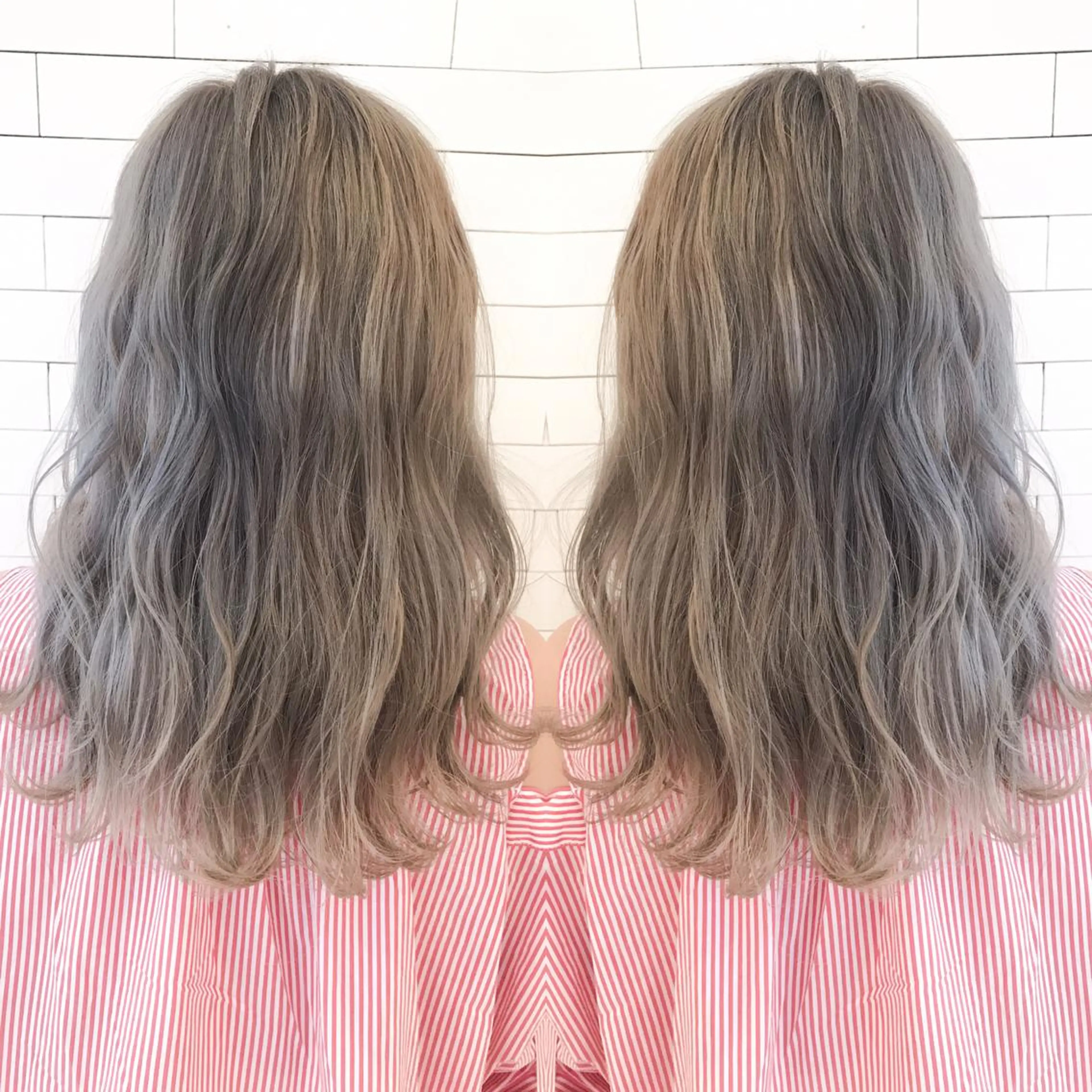 ミディアム カラー ベージュカラー 🧡ショートの達人 🧡SHOのヘアスタイル