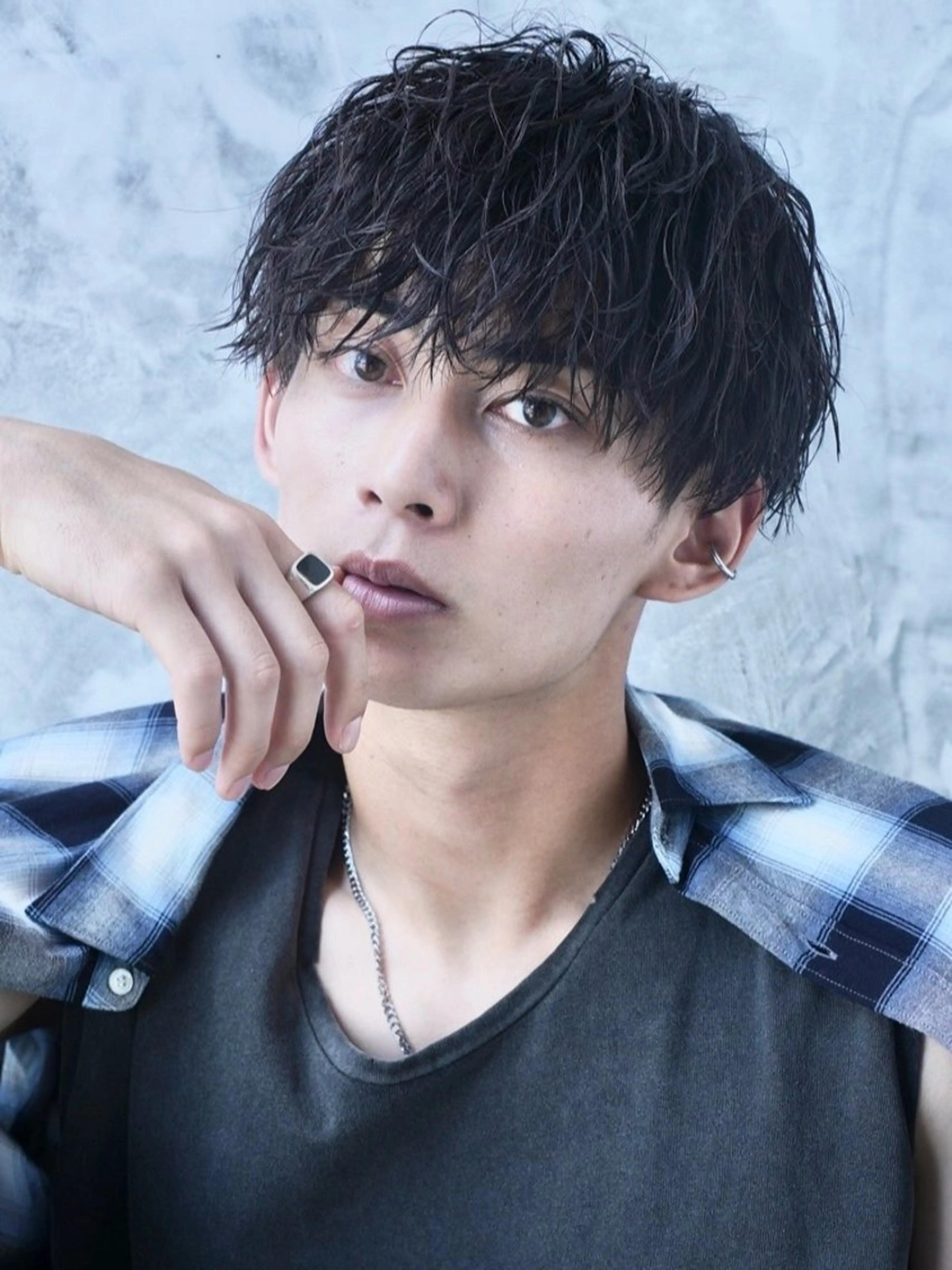 パーマ メンズ パーマ 新宿/新宿三丁目 骨格似合わせ梶原のヘアスタイル