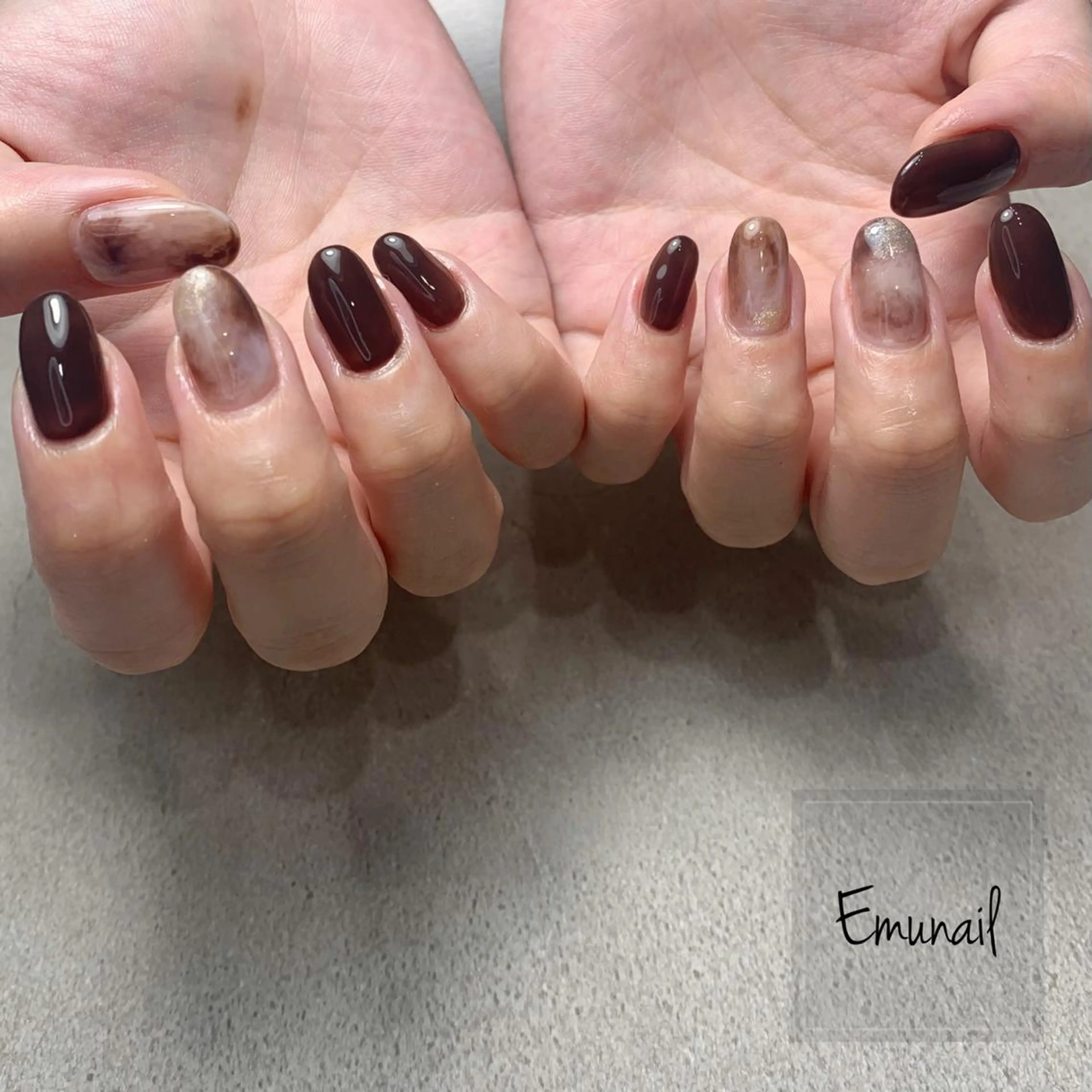 ネイル ハンドネイル Emu Nailのネイルデザイン