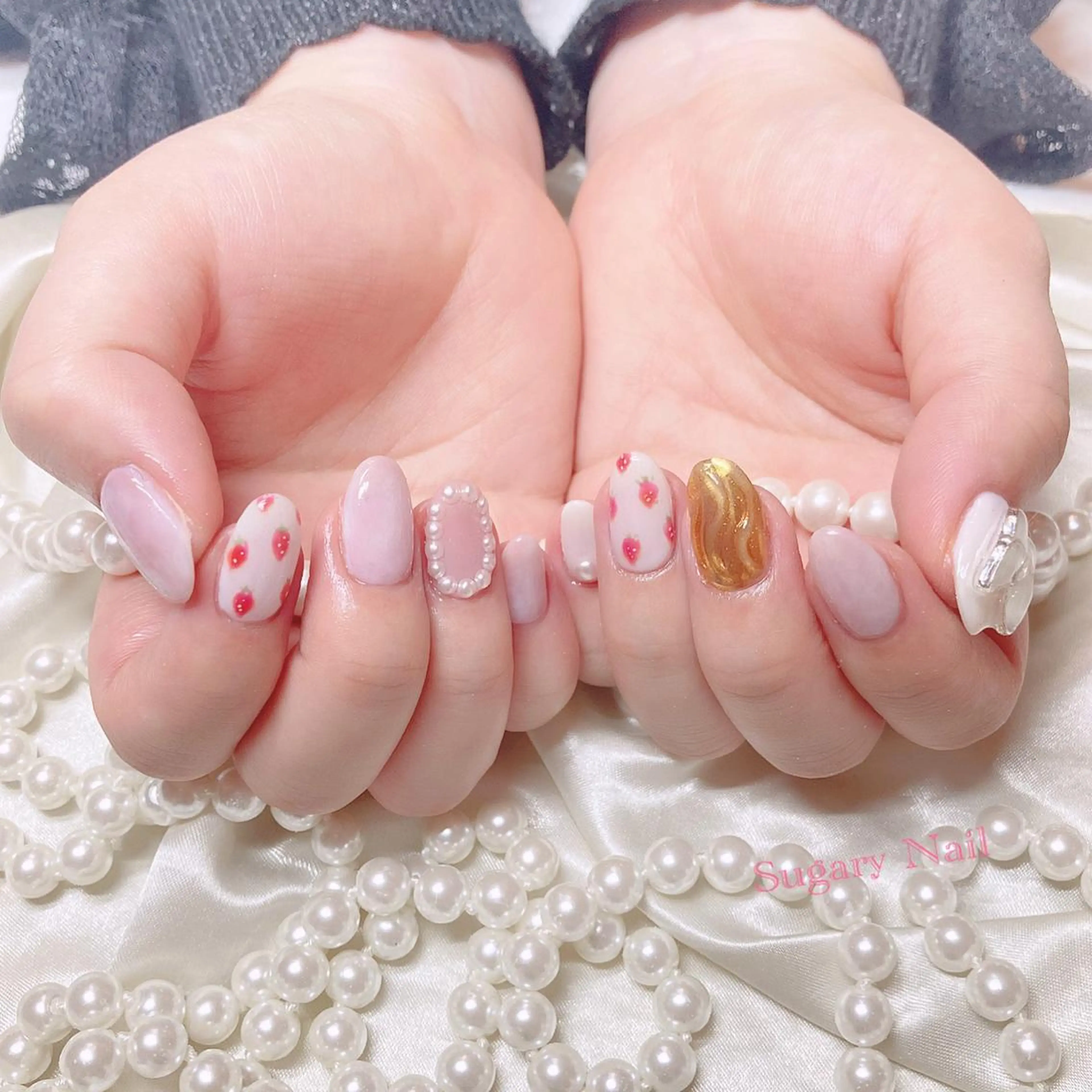 ネイル ハンドネイル SugaryNail Rinaのネイルデザイン