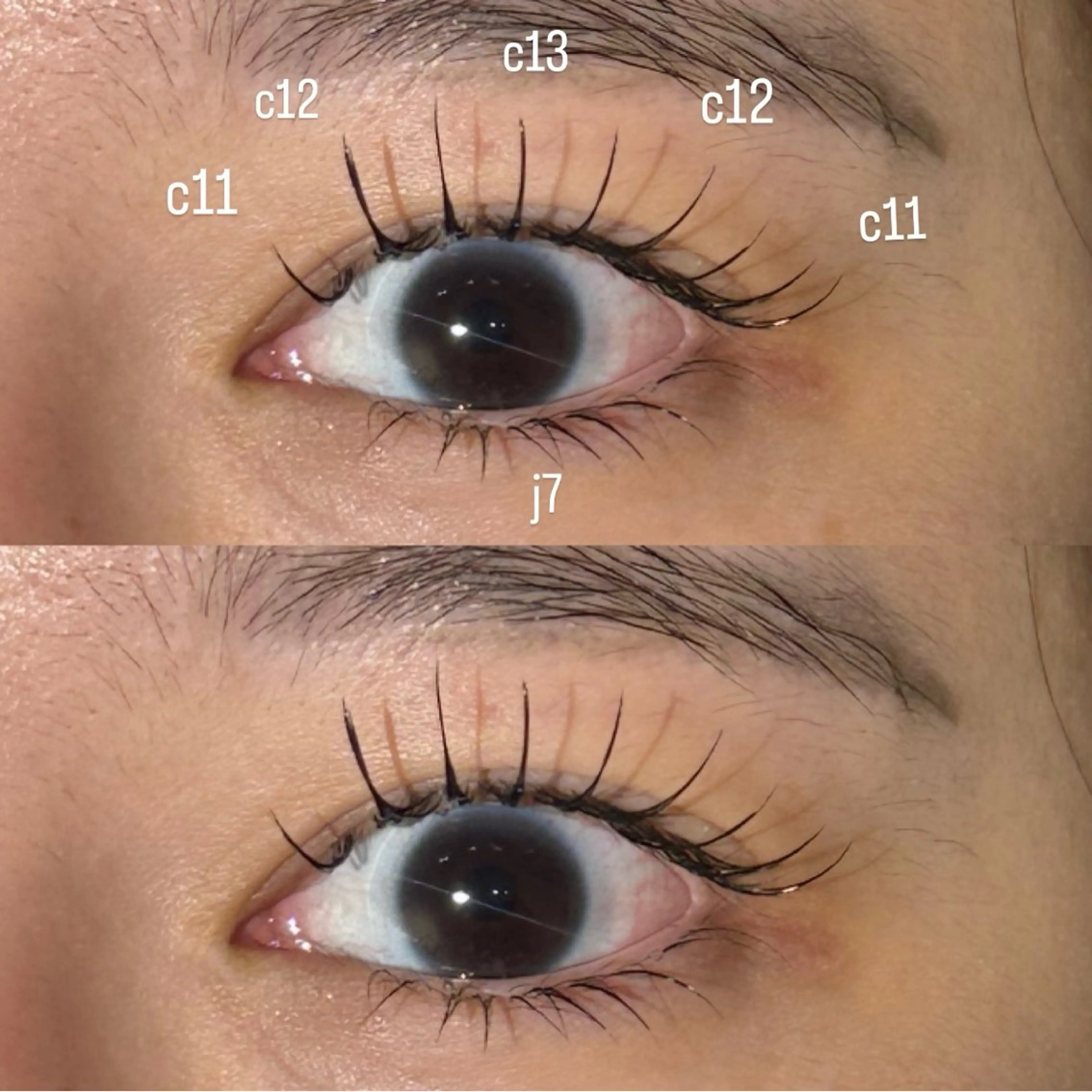 マツエク・マツパ マツエク NORA hinataのマツエク・マツパデザイン