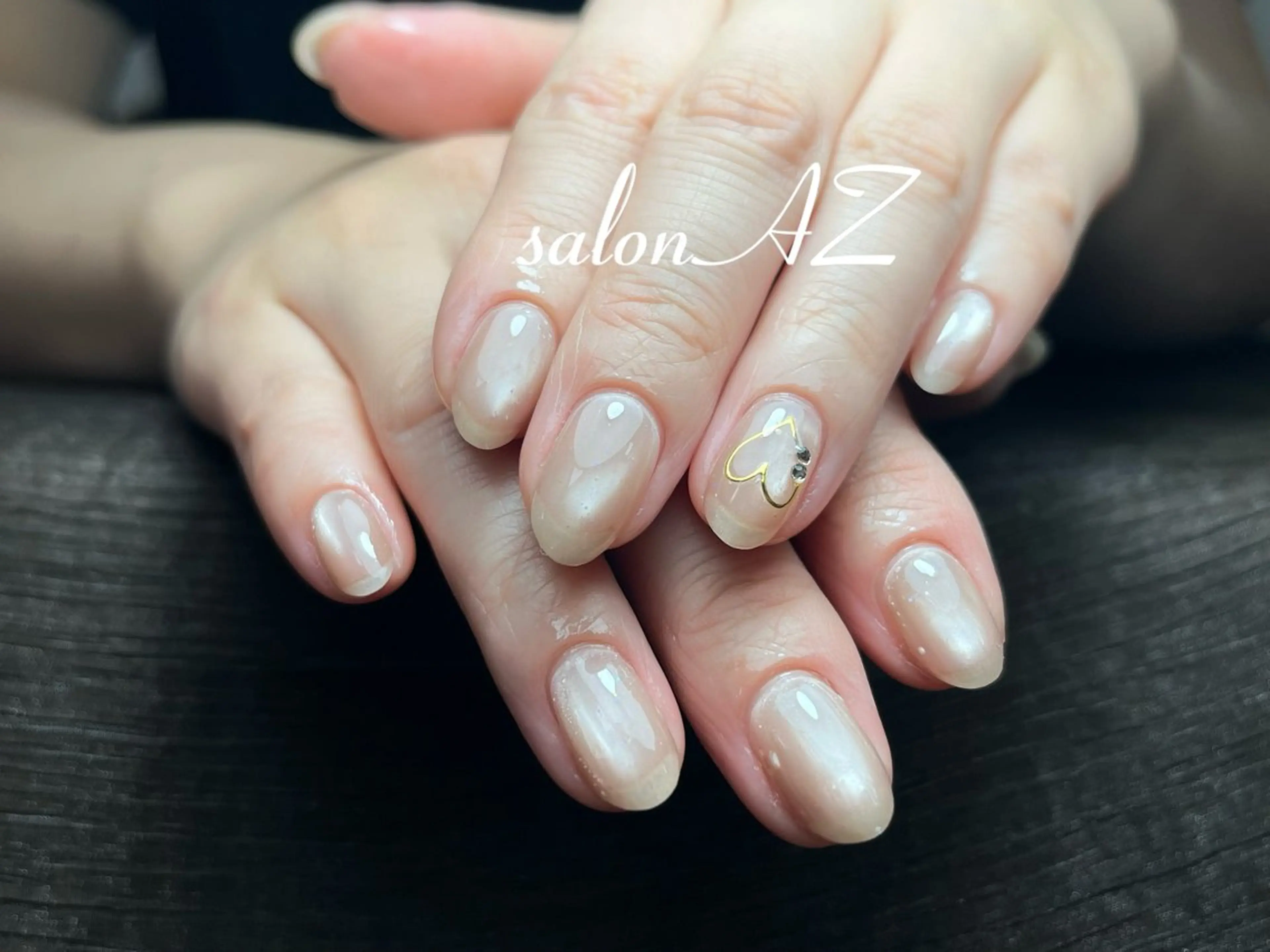 ネイル アートネイル 長さ出し フットネイル フレンチネイル ジェルネイル salon AZのネイルデザイン