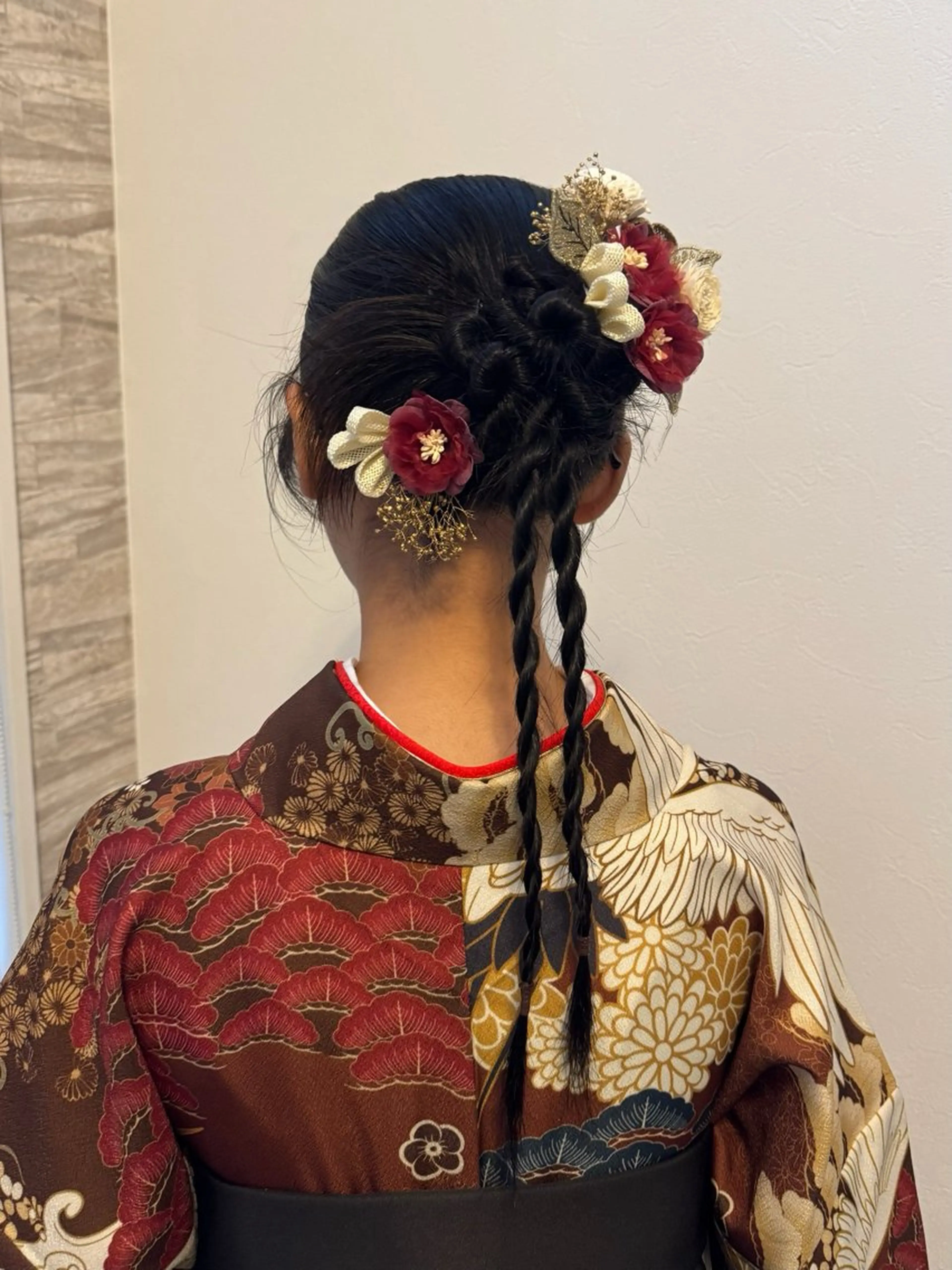 ヘアアレンジ 卒業式のヘアスタイル 透明感カラー🫧/ ゆうなのヘアスタイル